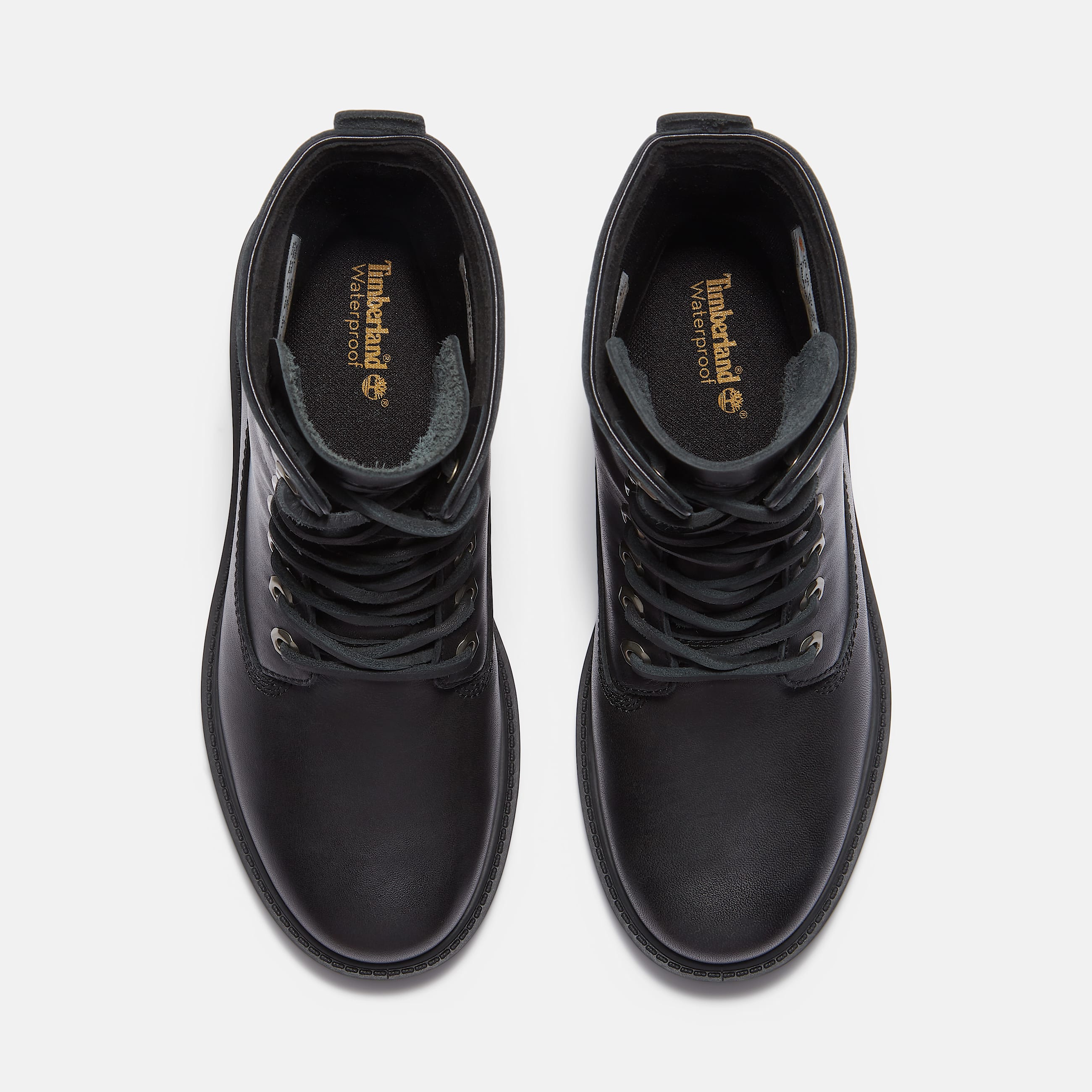 Womens Timberland Premium 8Inch Waterproof Boot TBL Black FullGrain ALT2