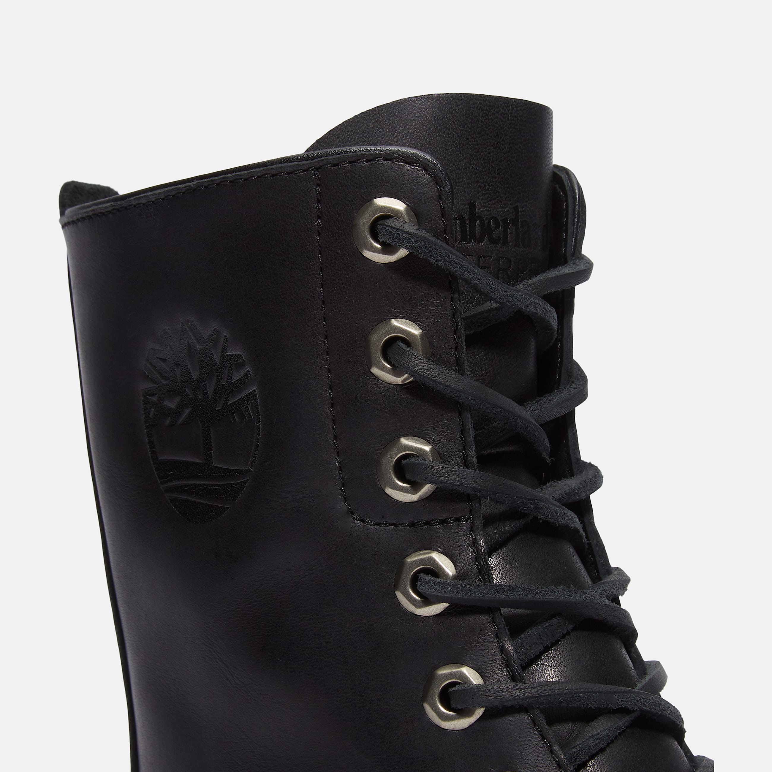 Womens Timberland Premium 8Inch Waterproof Boot TBL Black FullGrain ALT7