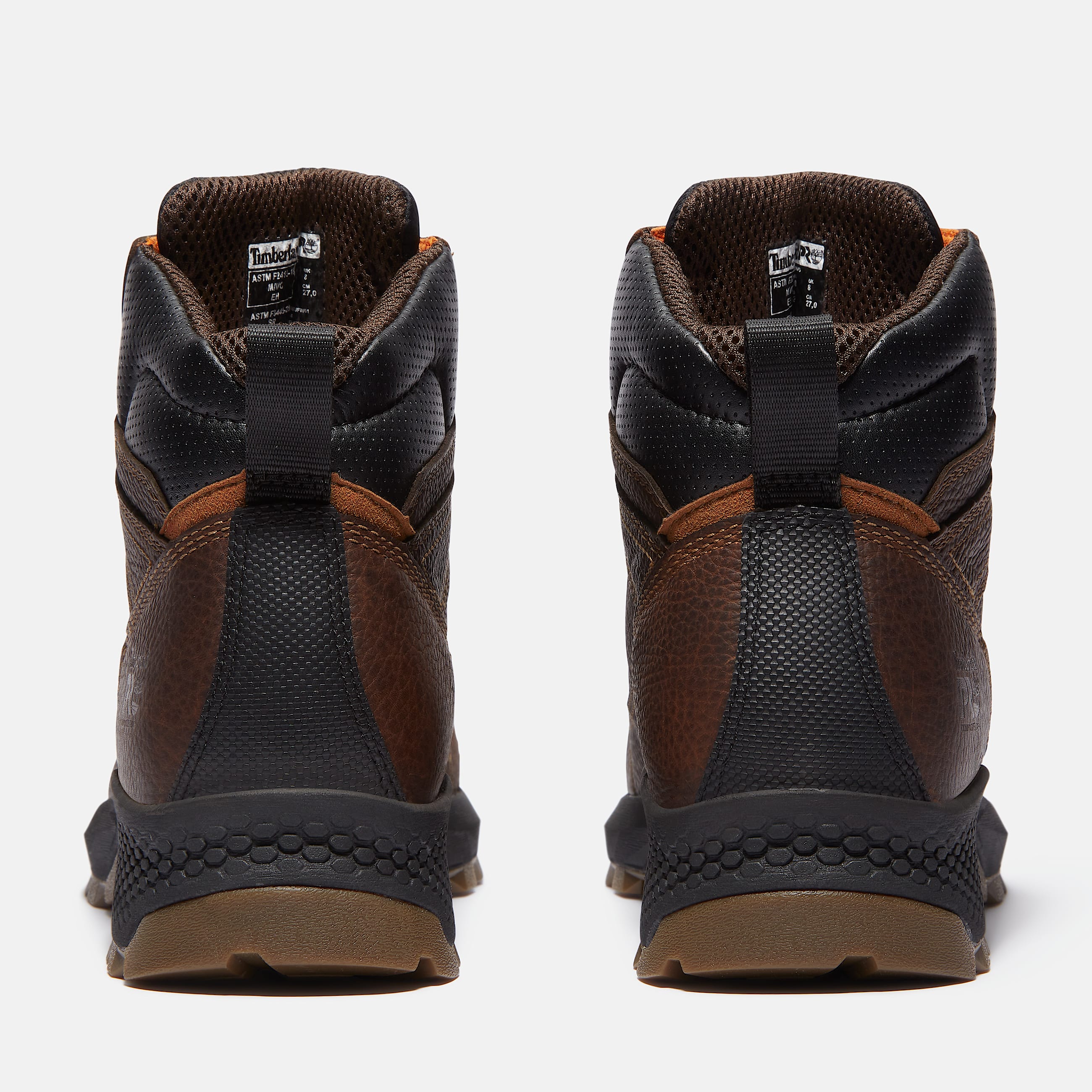 Botas de trabajo para hombre TiTAN EV con puntera compuesta TBL Marrn oscuro de grano completo ALT5