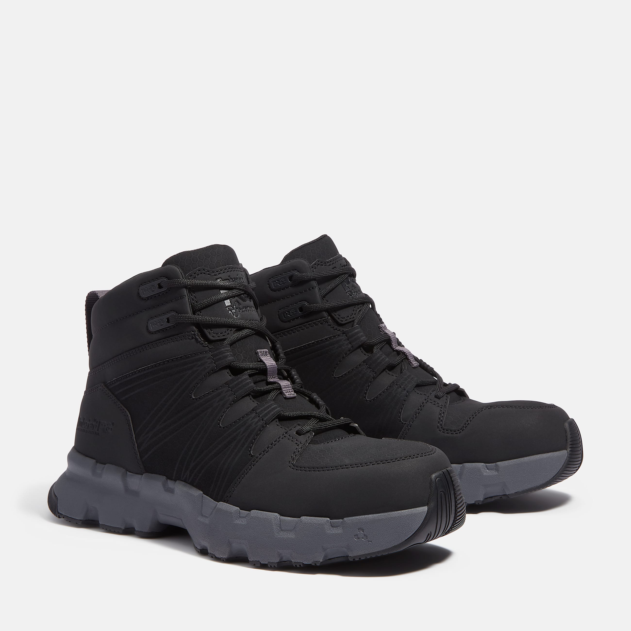 Mens Powertrain EV Mid Composite Toe SD10 Work Sneaker TBL Blackout LeatherSynthetic ALT4