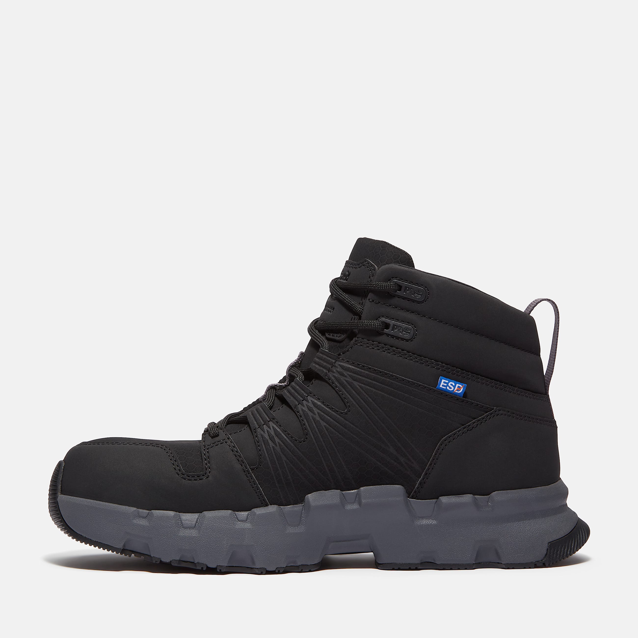 Mens Powertrain EV Mid Composite Toe SD10 Work Sneaker TBL Blackout LeatherSynthetic ALT6