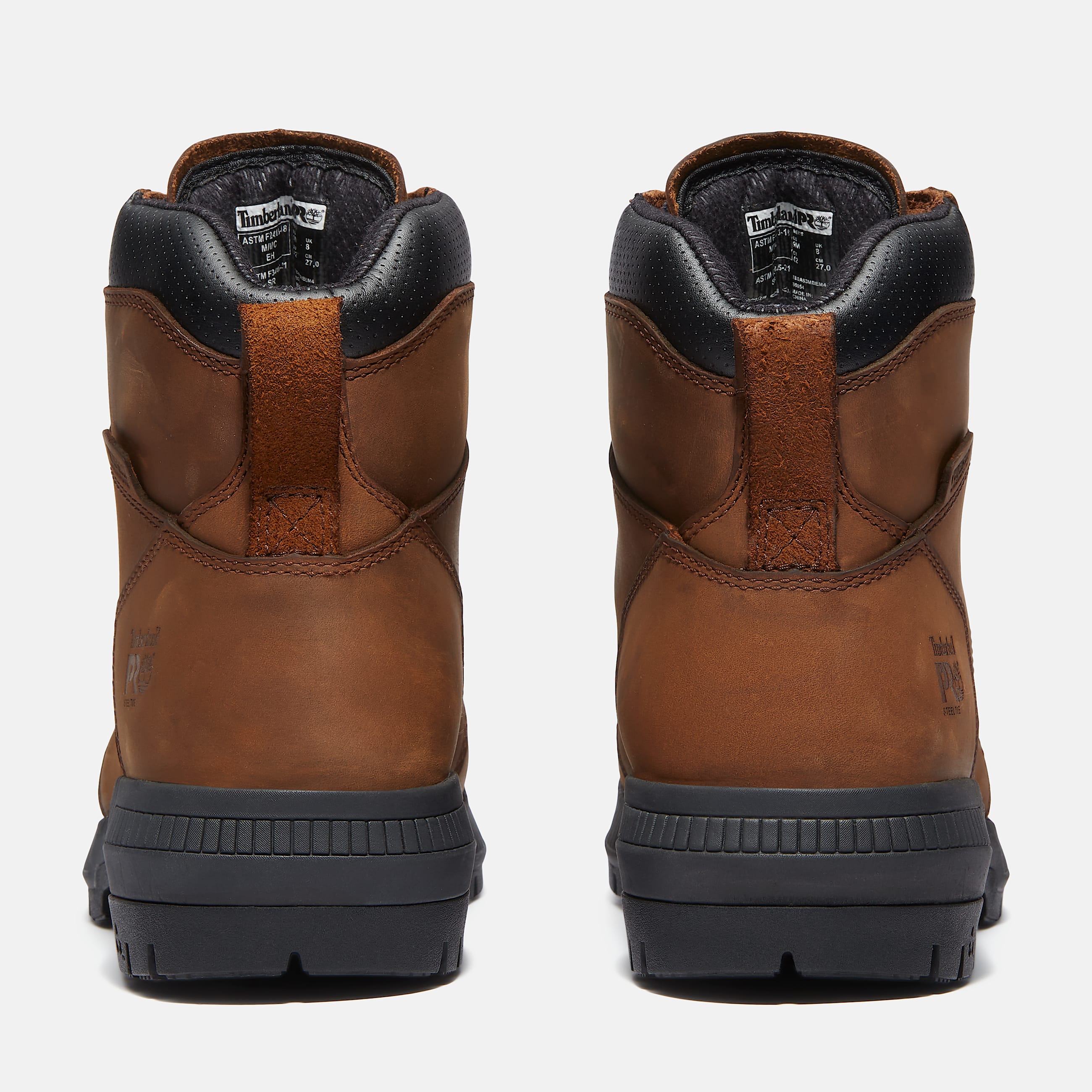 Mens Montauk 6 Steel Toe Waterproof Work Boot TBL Medium Brown FullGrain ALT5