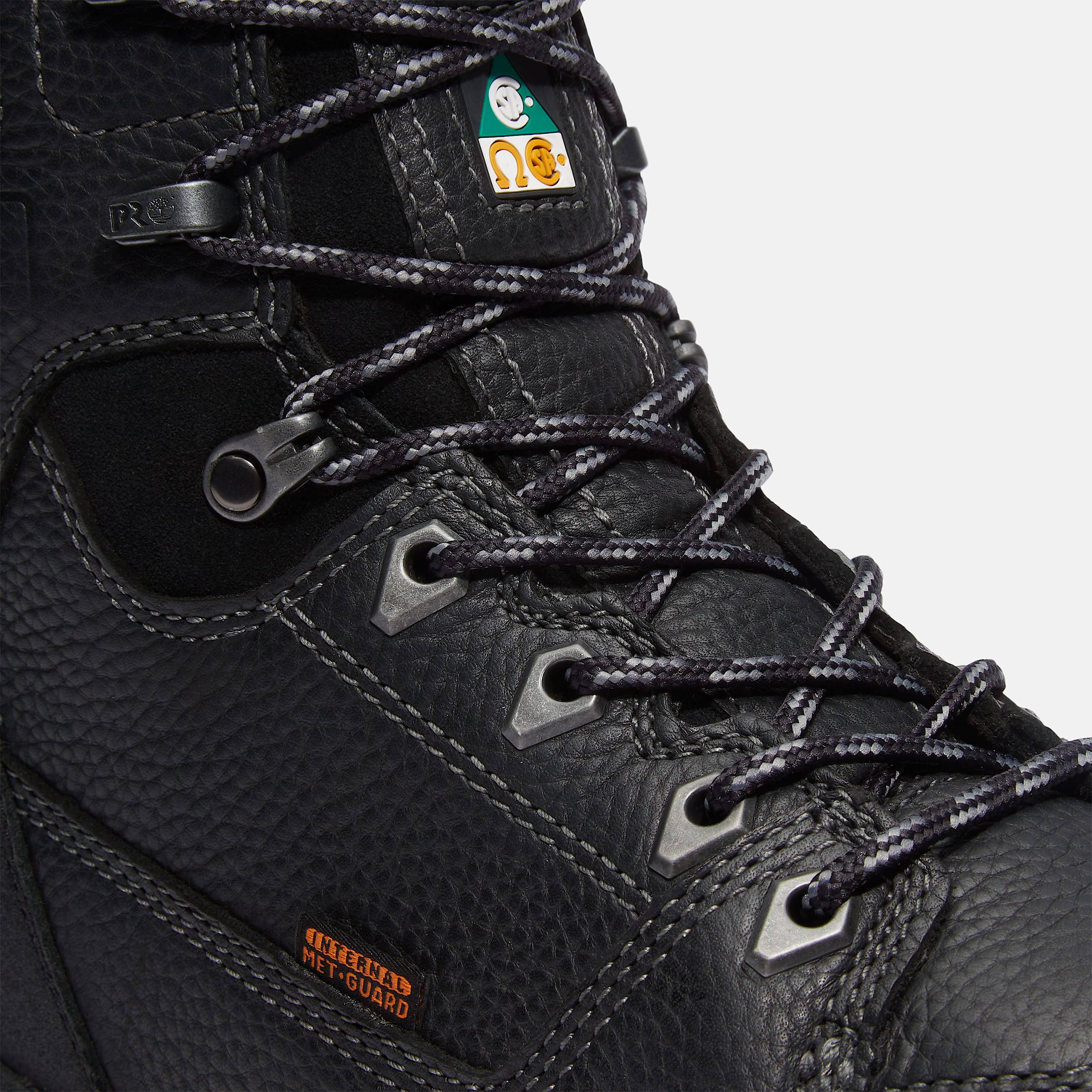 Botte de travail impermable Endurance EV CSA 8 po avec protgemtatarse et embout en composite pour hommes TBL Cuir pleine fleur noir ALT7