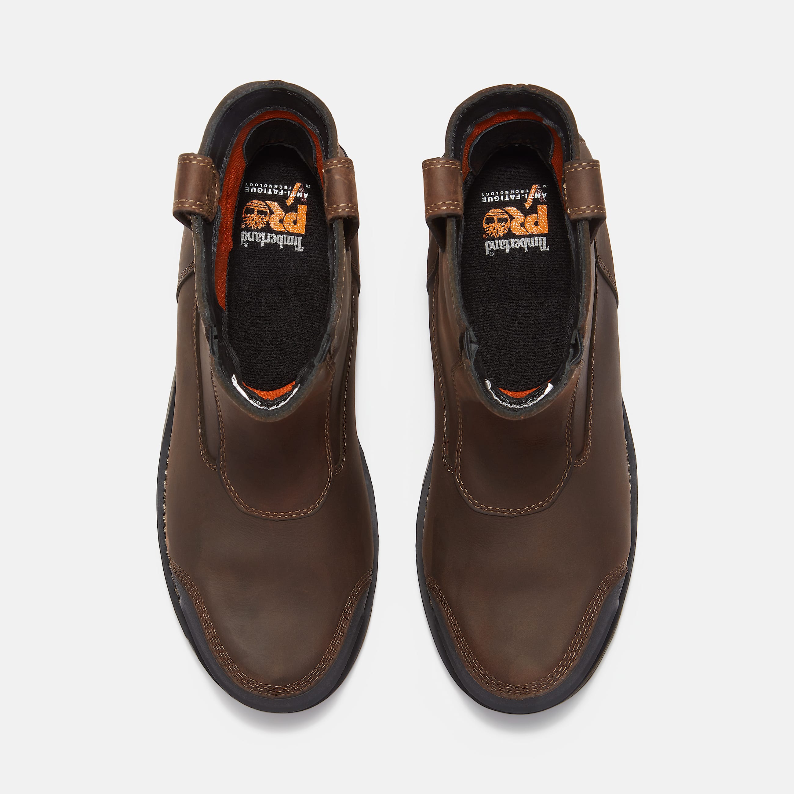 Mens True Grit Chelsea Composite Toe Waterproof Work Boot TBL Dark Brown FullGrain ALT2