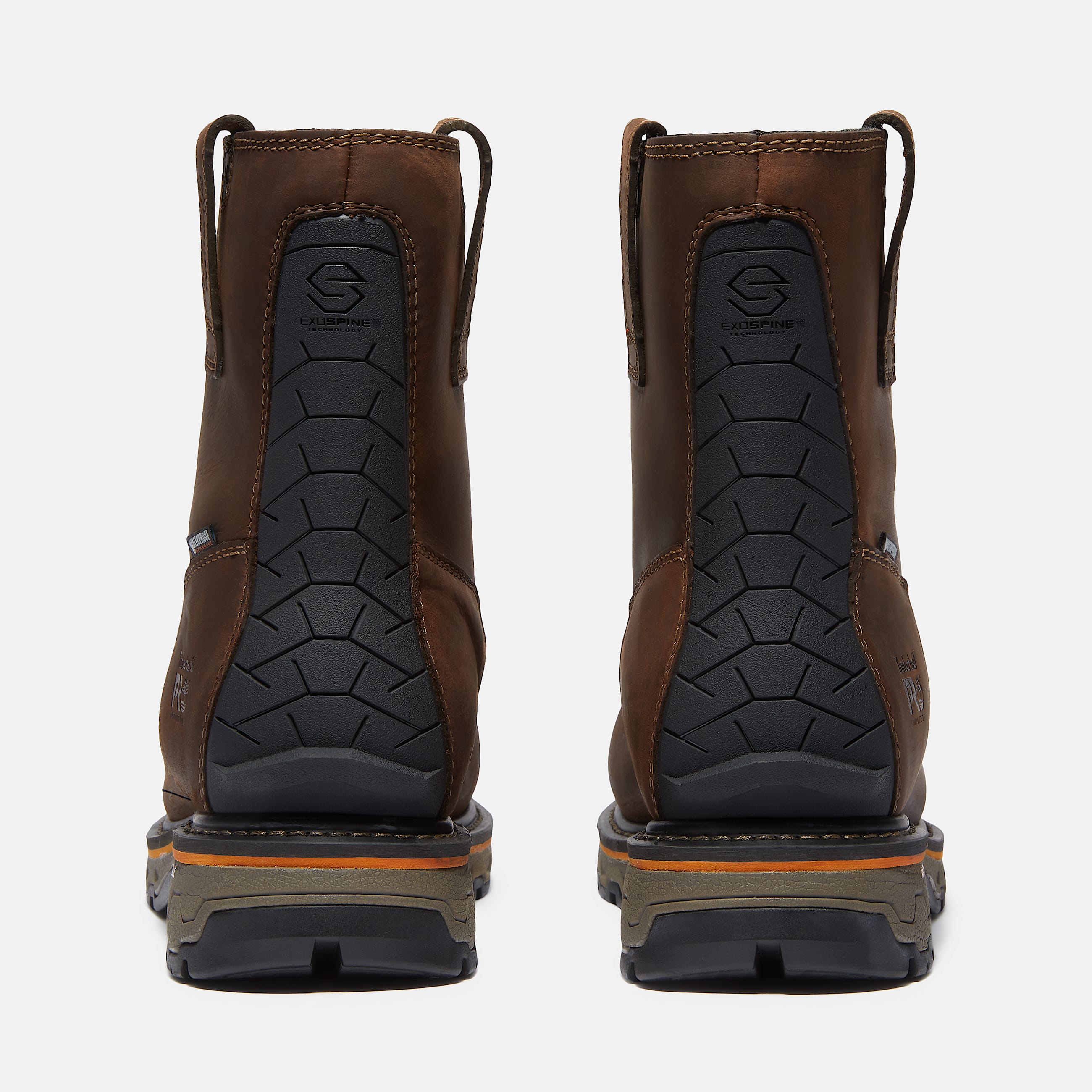 Mens True Grit Chelsea Composite Toe Waterproof Work Boot TBL Dark Brown FullGrain ALT5