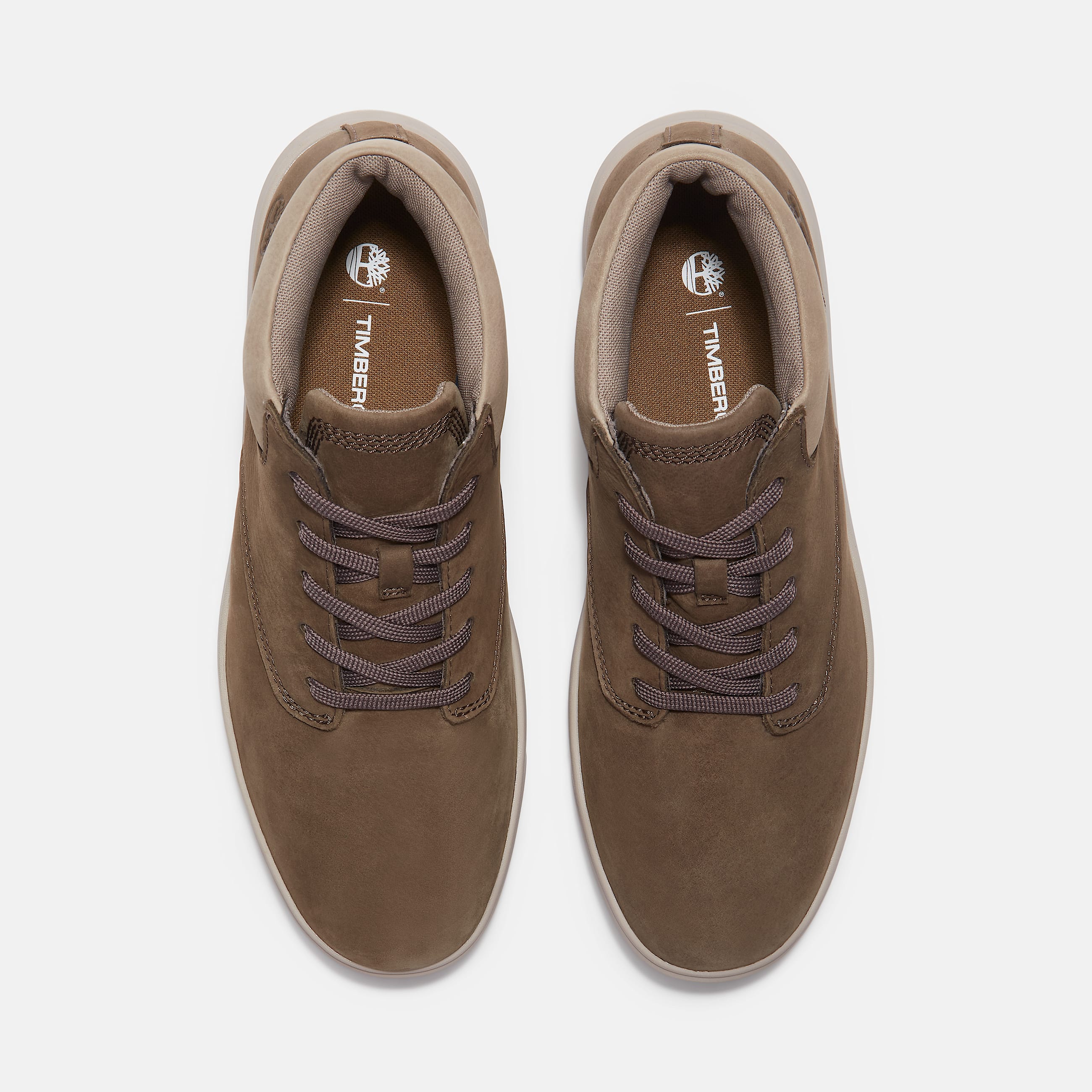 Mens Emerson Street Mid Sneaker TBL Dark Brown Nubuck ALT2