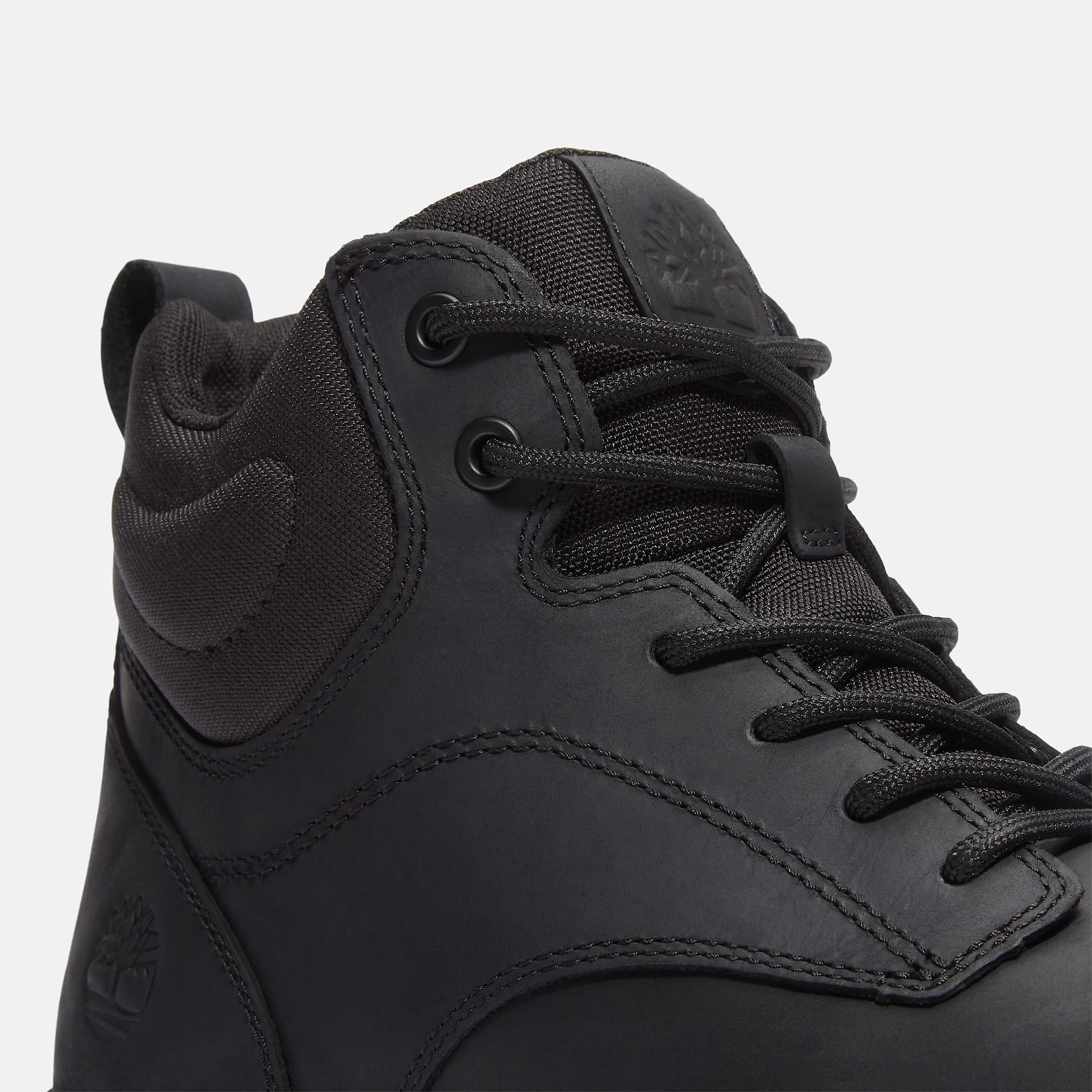 Mens Parker Street HighTop Sneaker TBL Black FullGrain ALT7