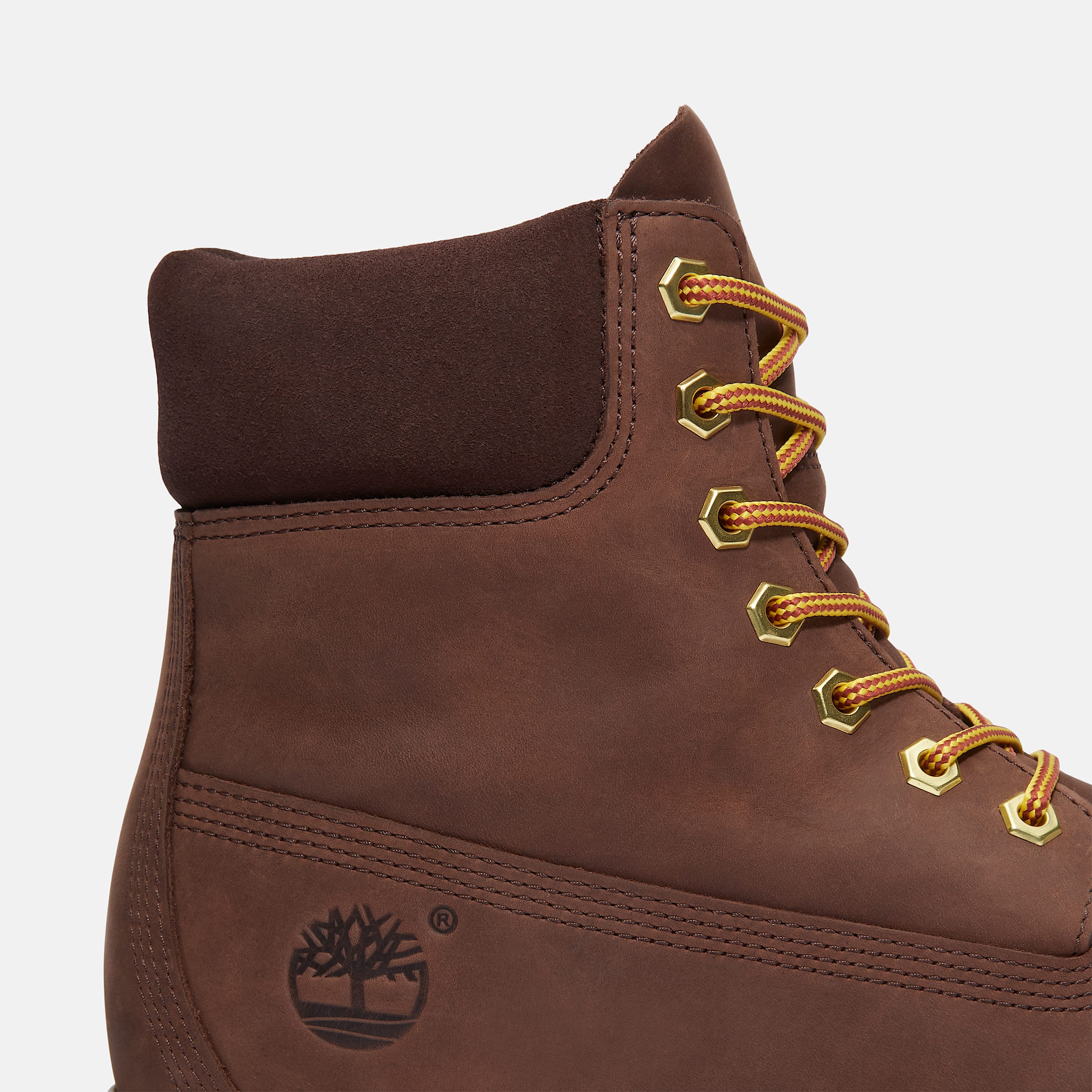 Mens Timberland 25 6Inch Waterproof Boot TBL Dark Brown FullGrain ALT7