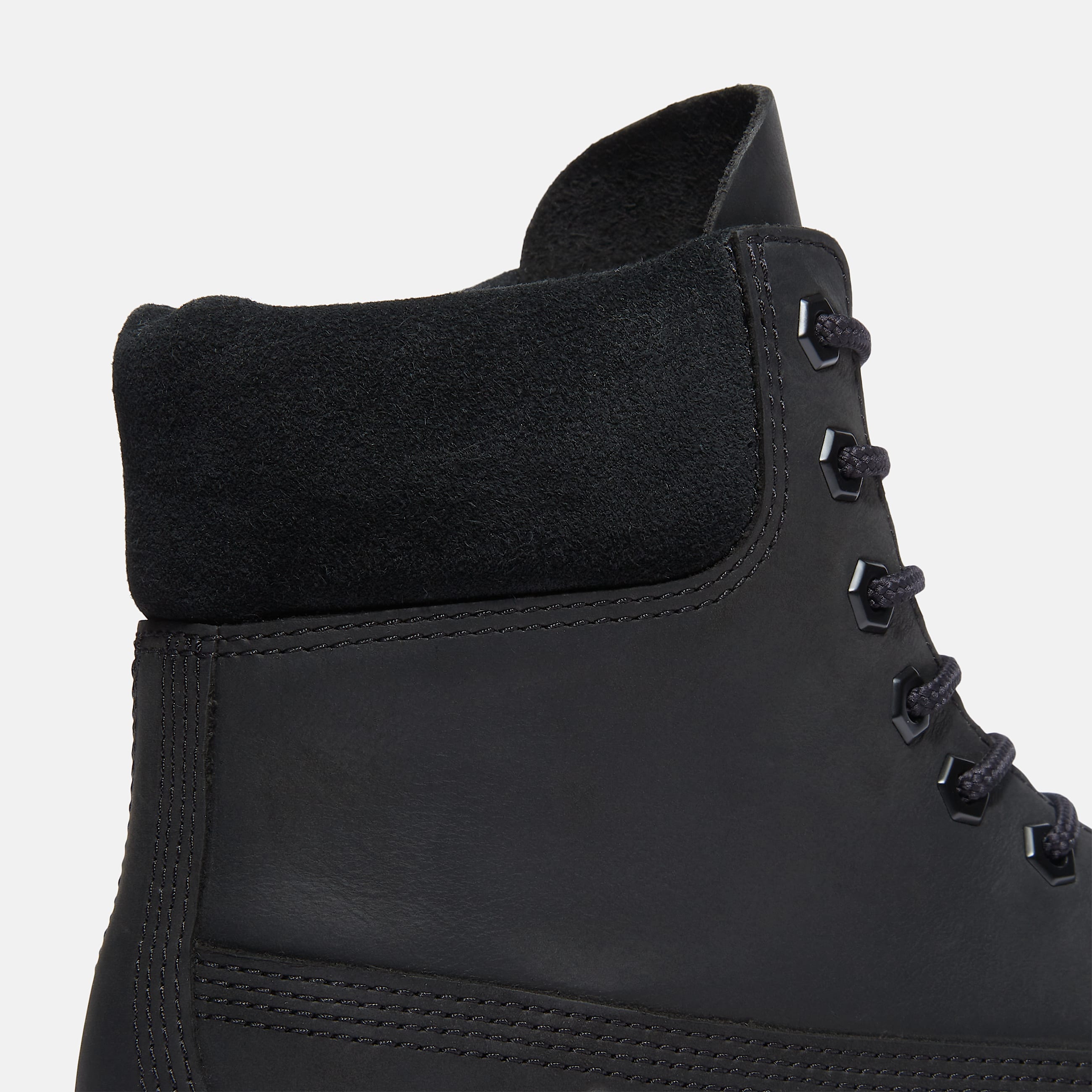 Mens Timberland 25 6Inch Waterproof Boot TBL Black FullGrain ALT7