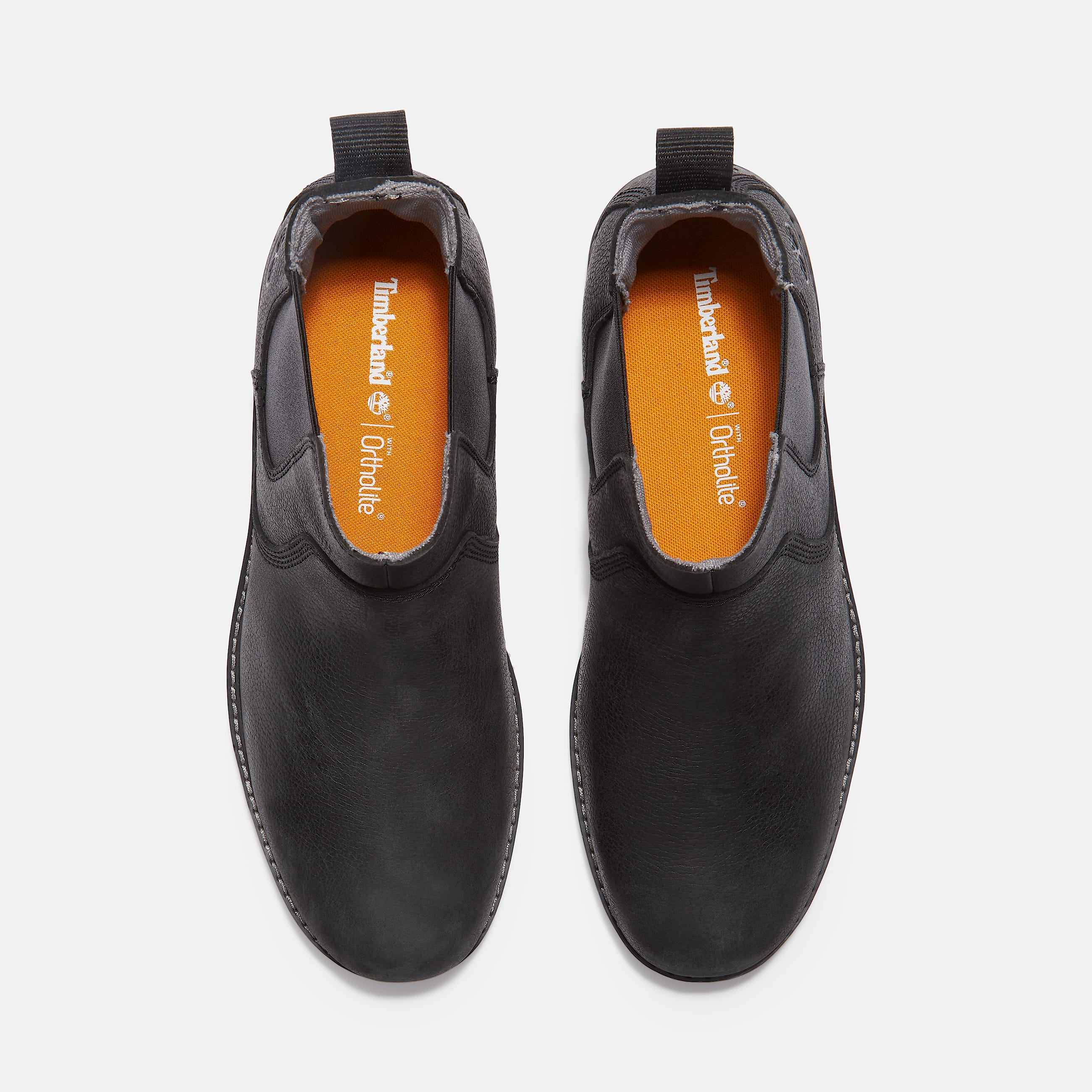 Mens Timberland Redwood Edge Essential Chelsea Boot TBL Black FullGrain ALT2