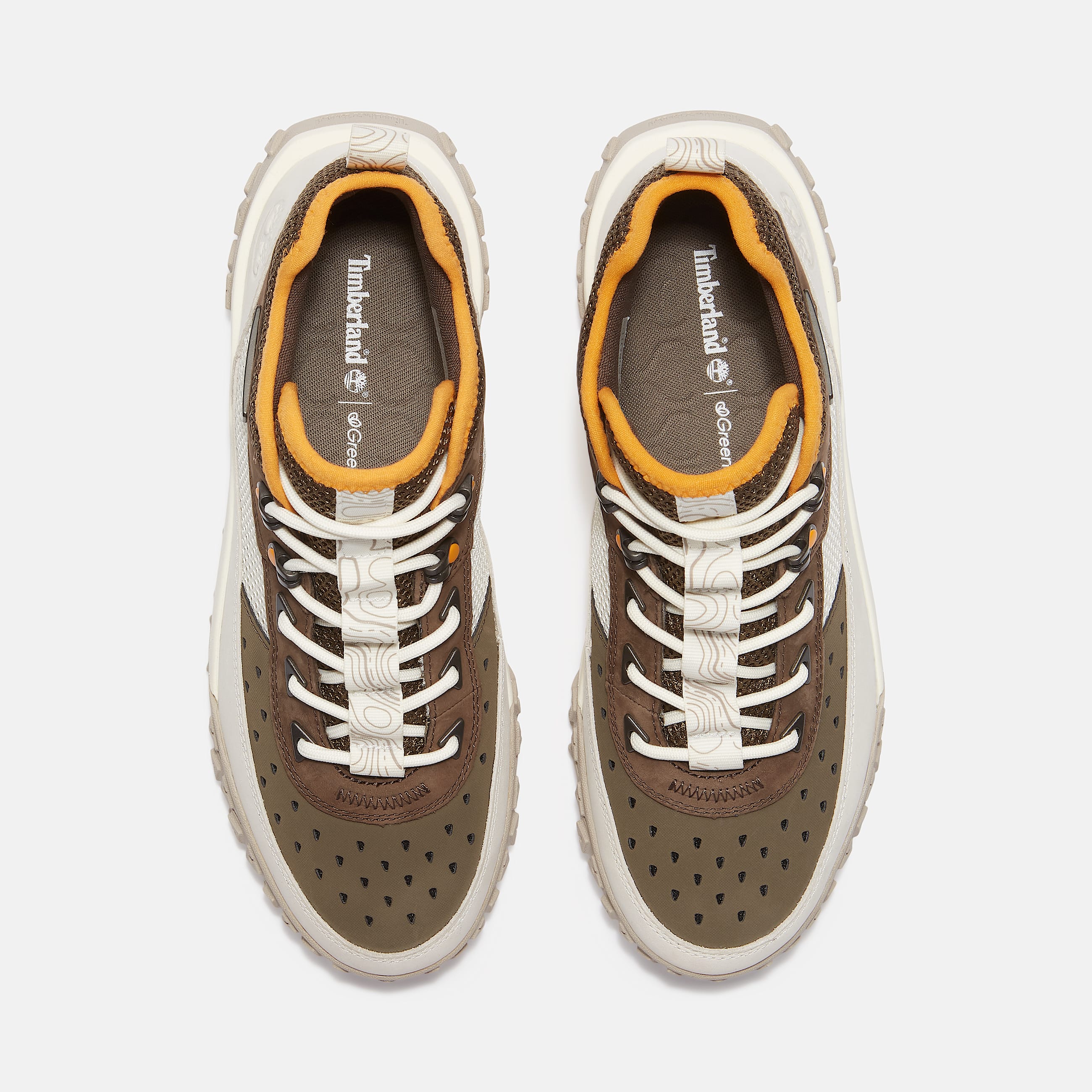 Mens GreenStride Motion 6 Sneaker TBL Medium Brown Nubuck ALT2