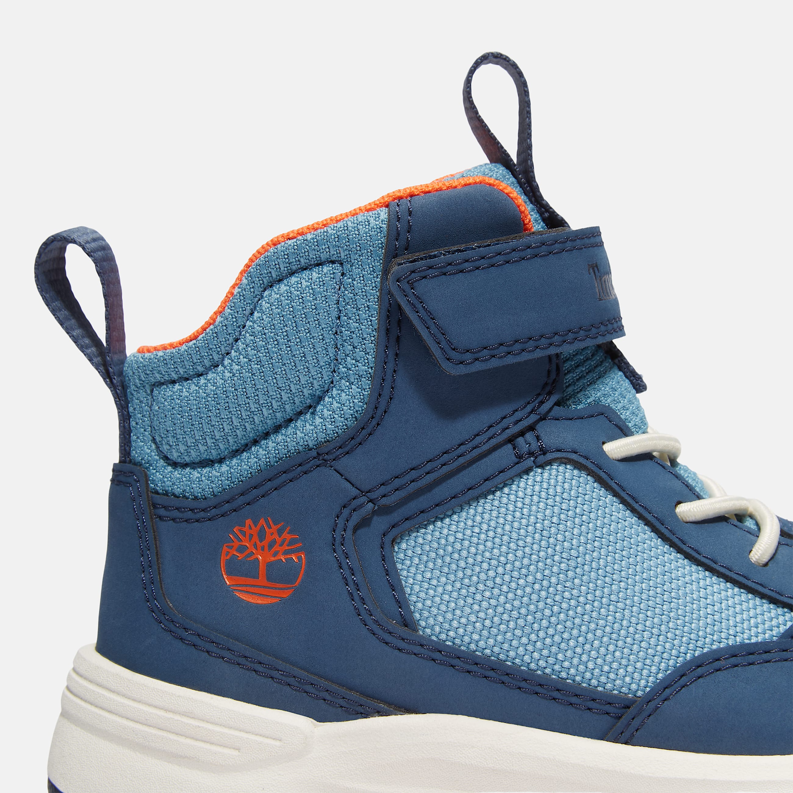 Toddler Motion Access Mid HookandLoop Sneaker TBL Medium Blue Mesh ALT7