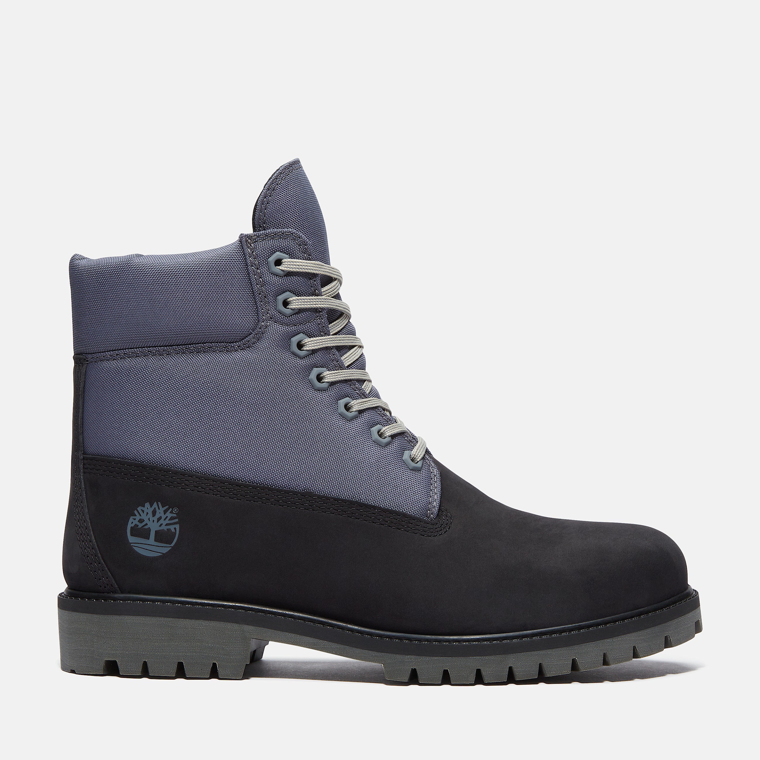 Botte impermable Timberland Heritage 6Inch pour hommes TBL Nubuck noirGris HERO