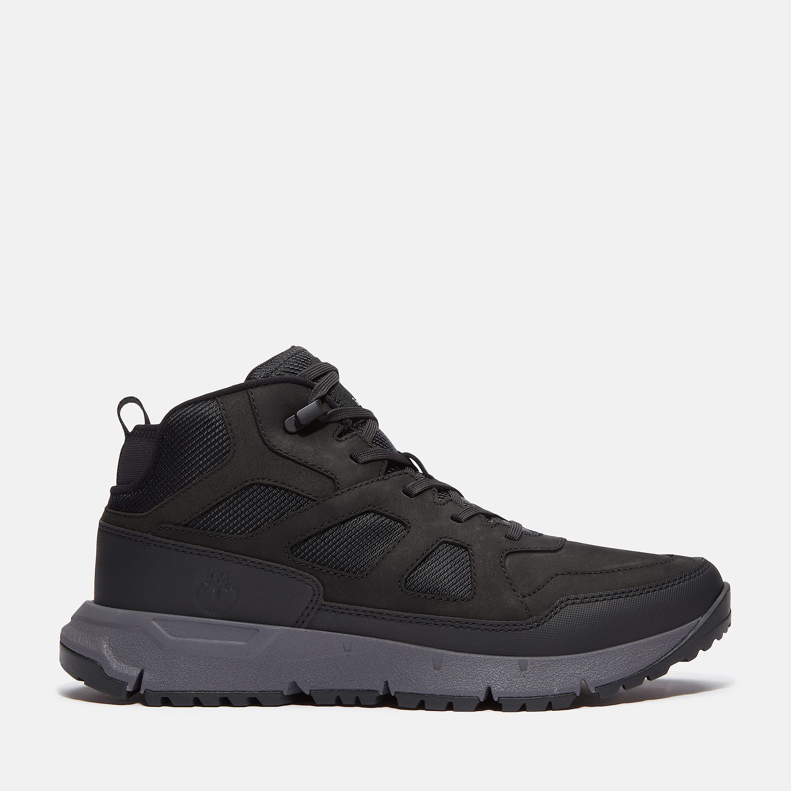 Mens Voyager Valley Sneaker TBL Black Nubuck HERO