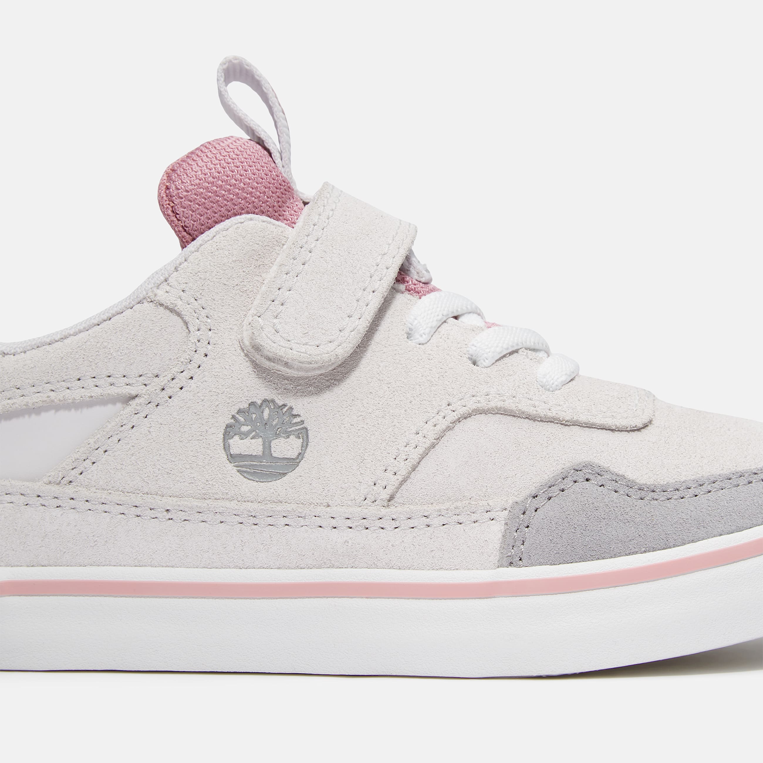 Sneakers con velcro Stone Jump para jvenes TBL Gamuza gris claro ALT7