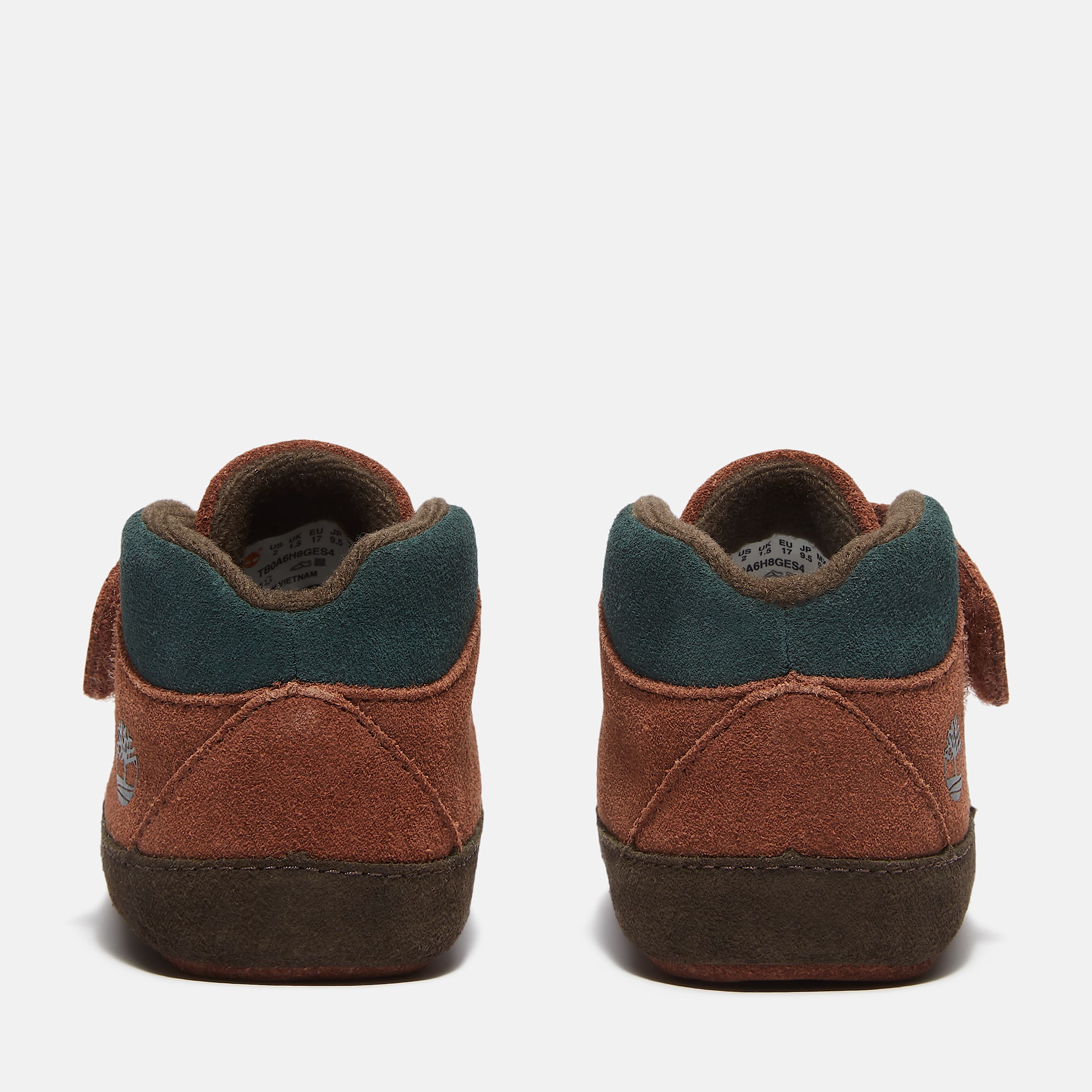 Infant Suede Crib Bootie TBL Brown Suede ALT5