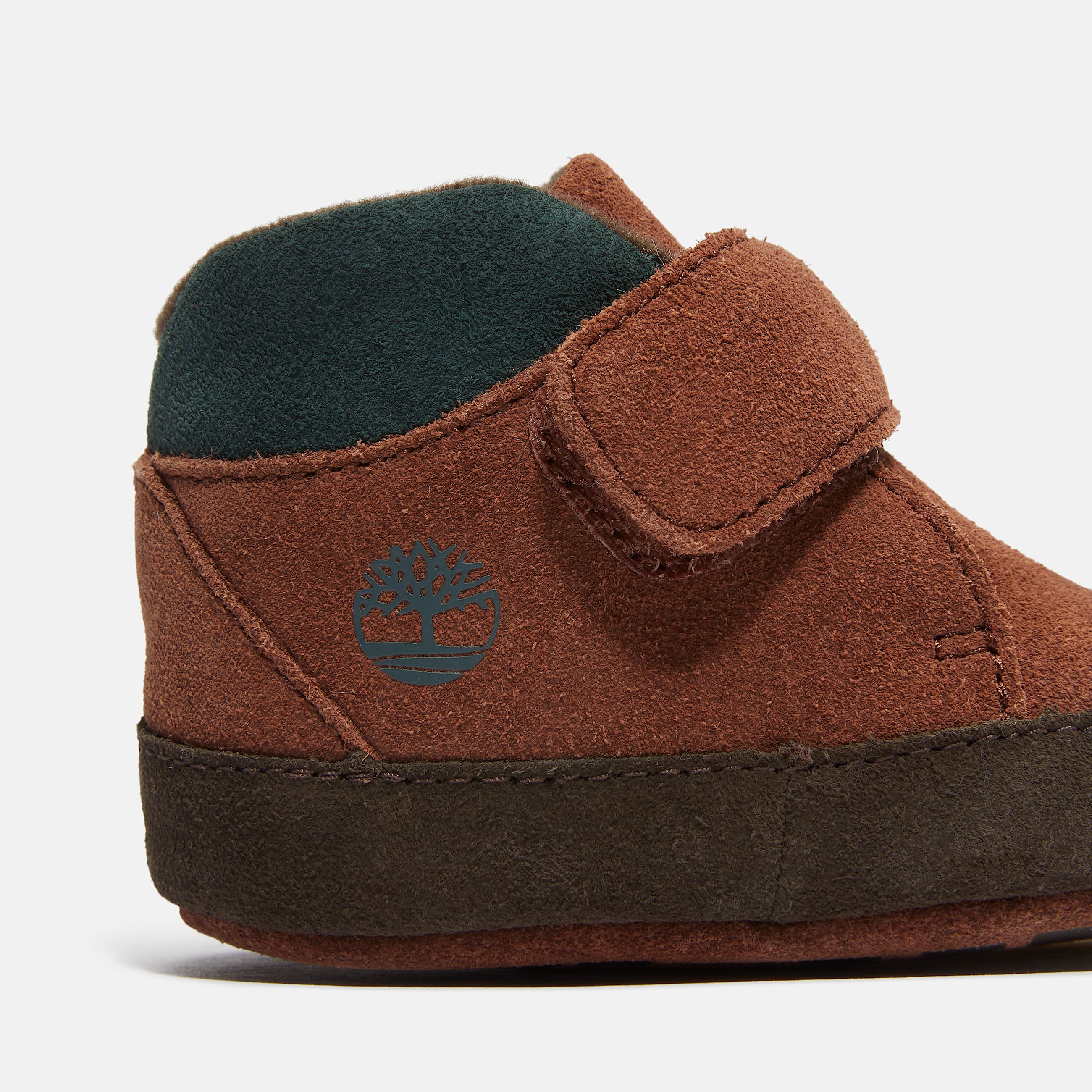 Infant Suede Crib Bootie TBL Brown Suede ALT7