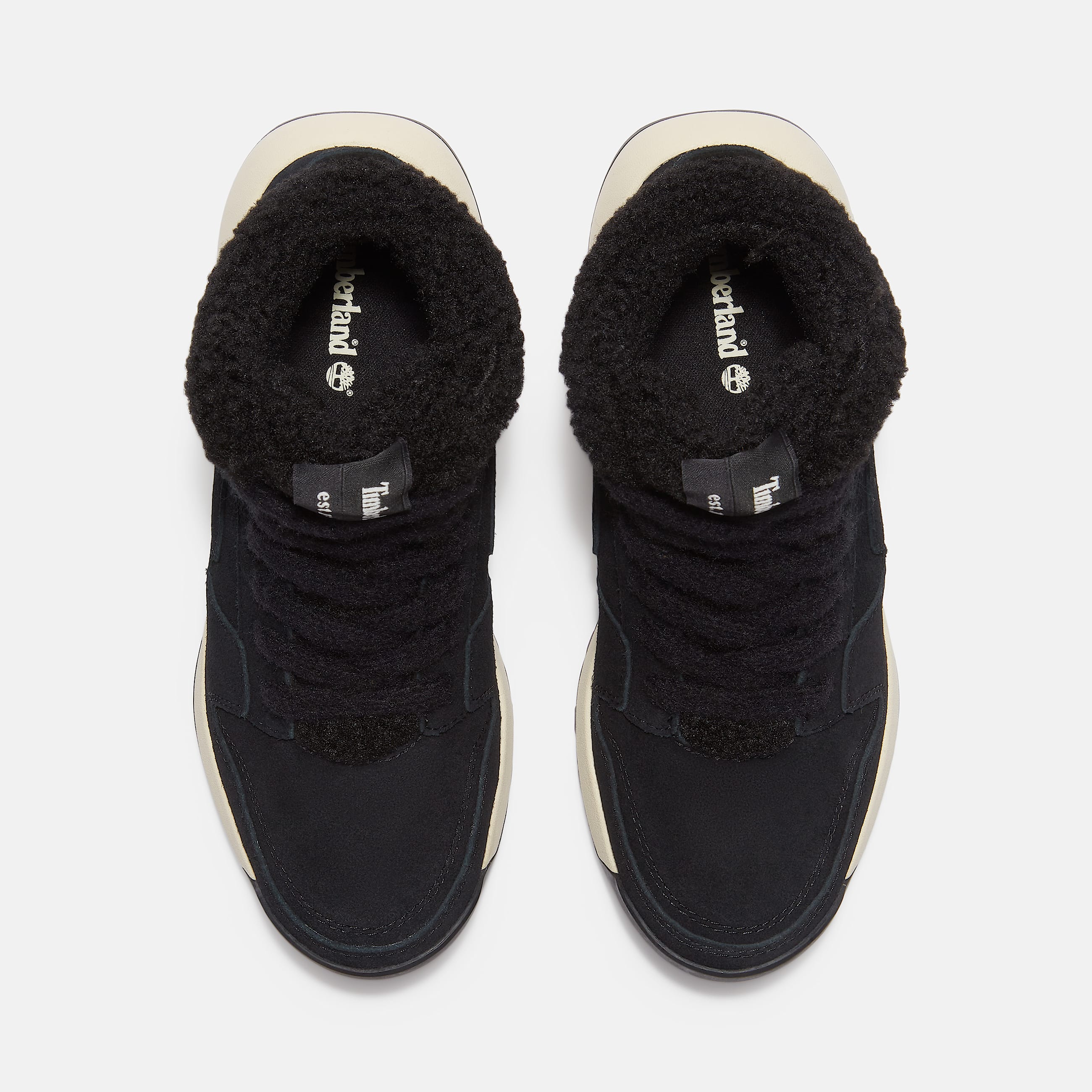 Womens Retro Swift HighTop Sneaker TBL Black Suede ALT2