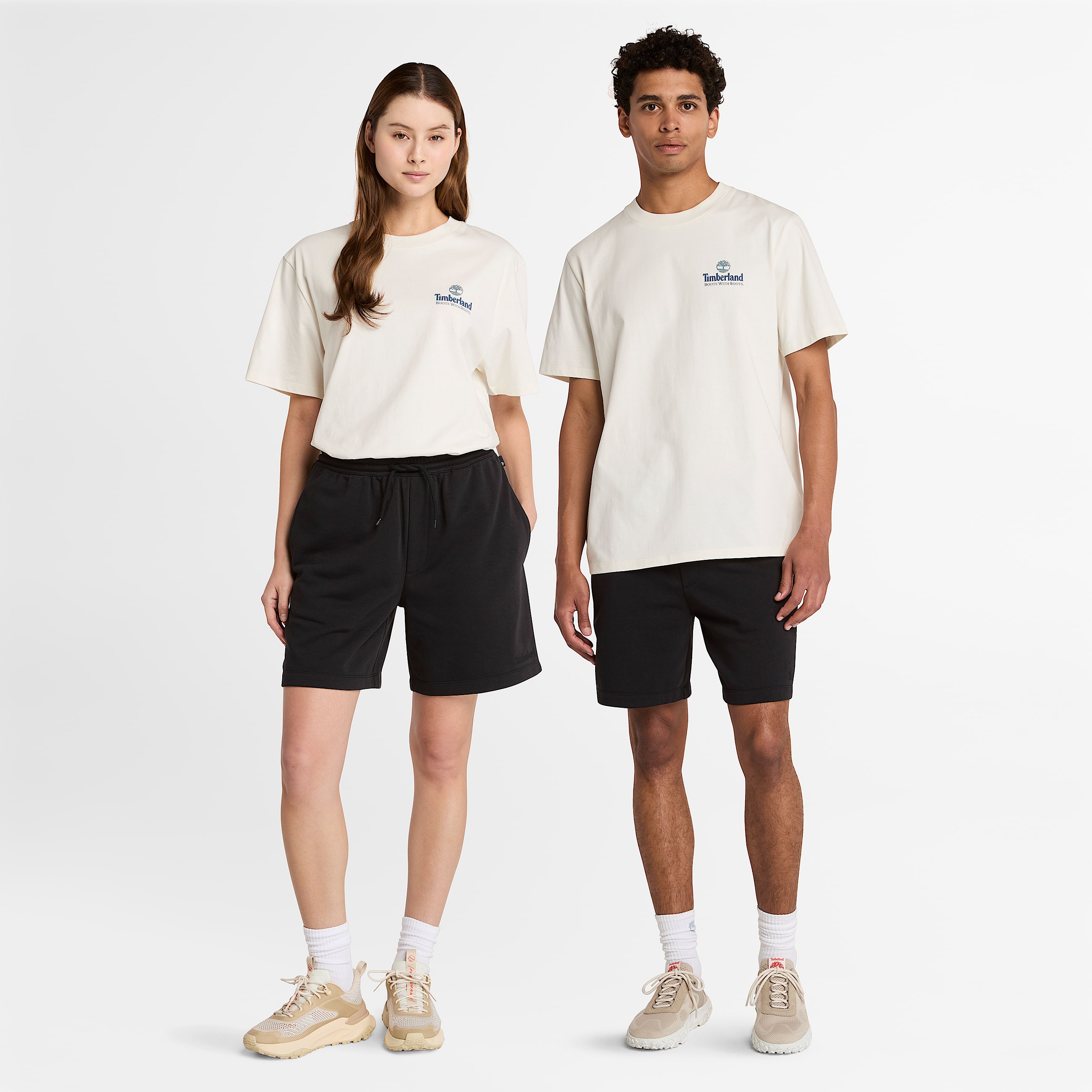 Illustrated Tree Logo Back Graphic TShirt TBL Vintage White ALT1