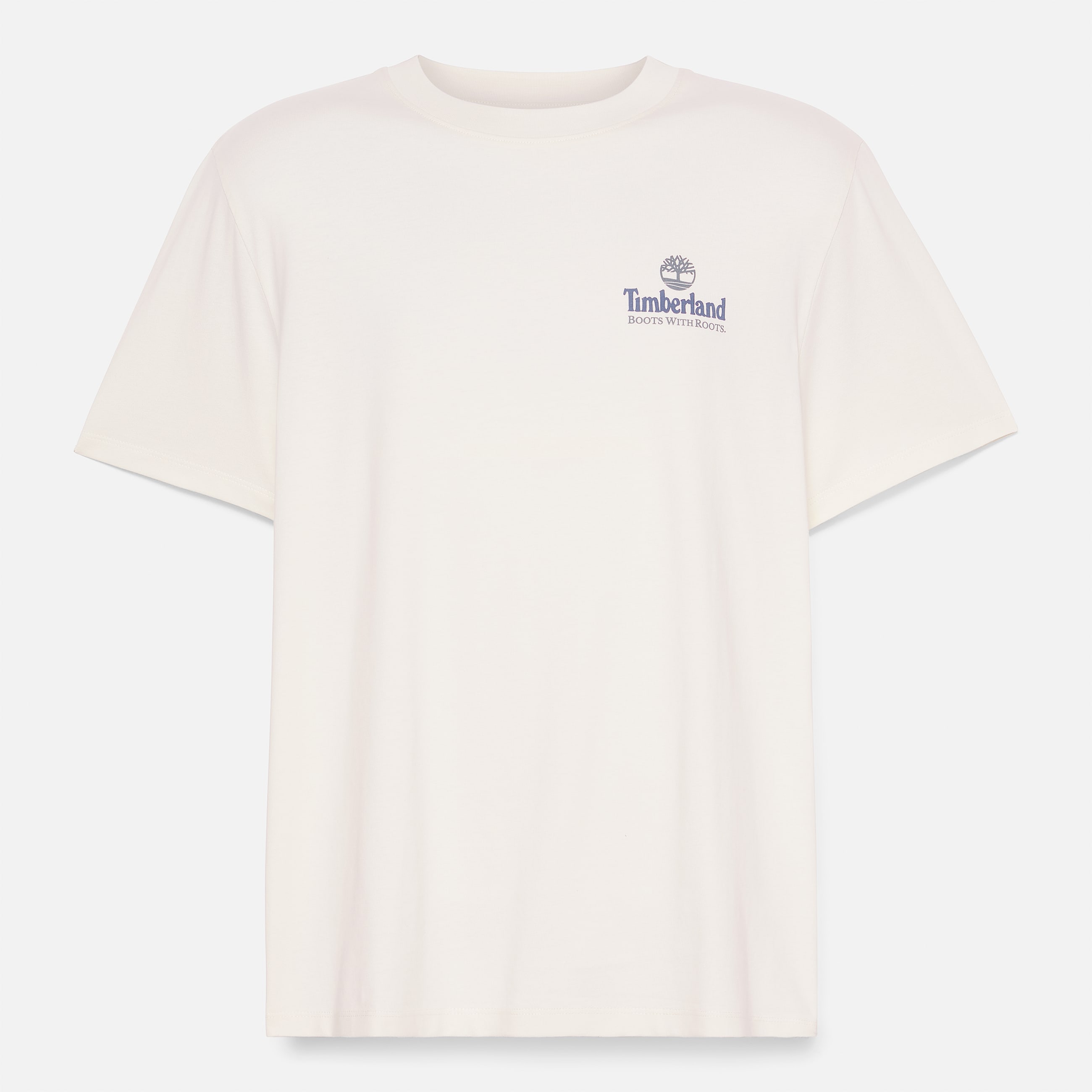 Illustrated Tree Logo Back Graphic TShirt TBL Vintage White ALT10