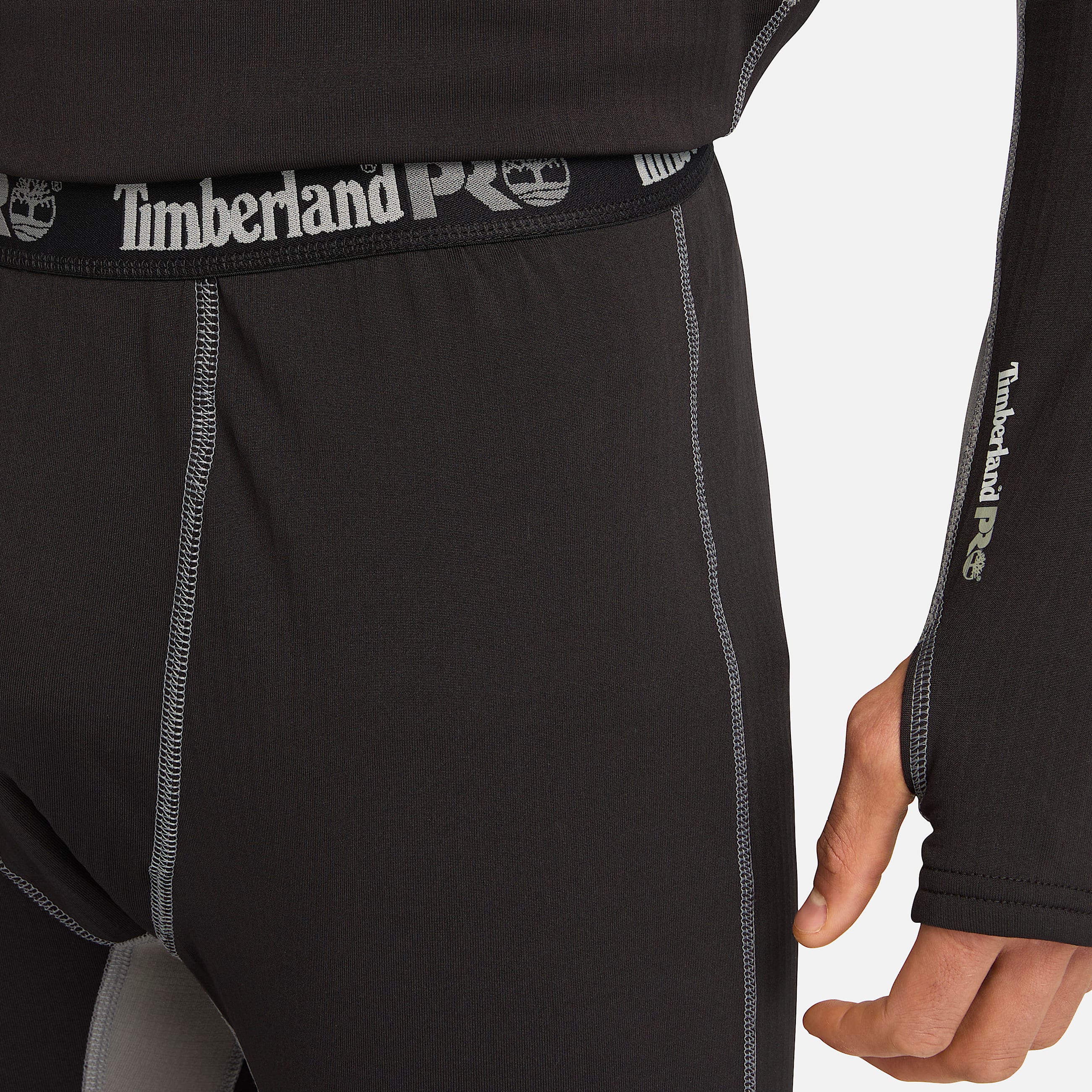 Mens Timberland PRO Skim Coat HeavyWarmth Thermal Bottom TBL Jet Black ALT3