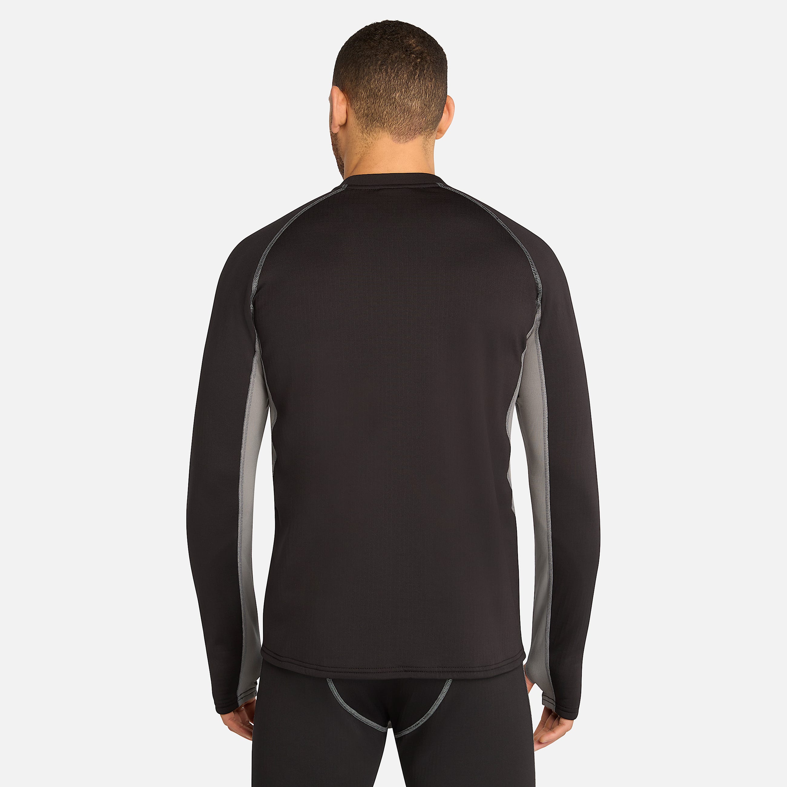 Mens Timberland PRO Skim Coat HeavyWarmth Thermal Top TBL Jet Black ALT9