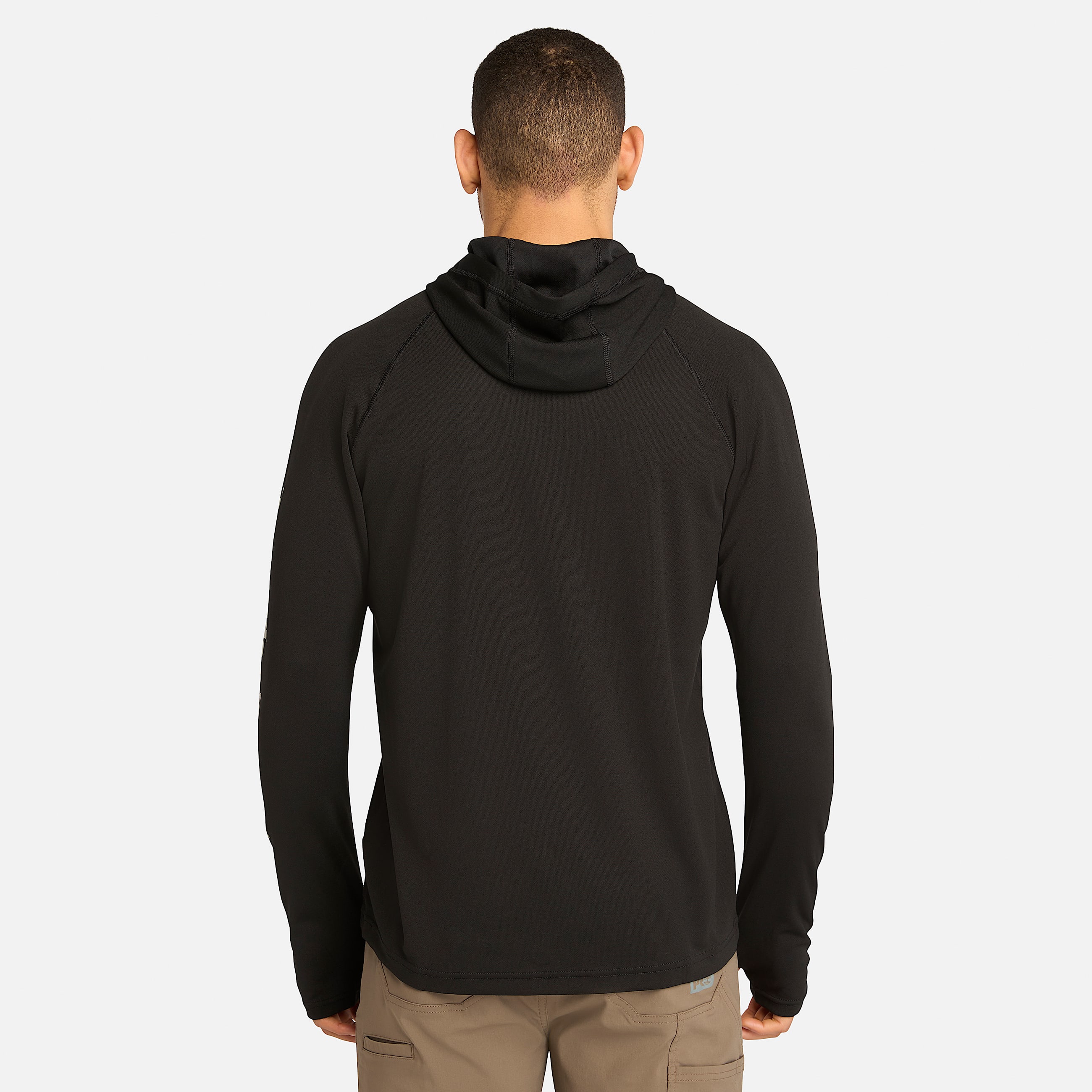 Mens Timberland PRO Wicking Good Hoodie TBL Jet Black ALT9