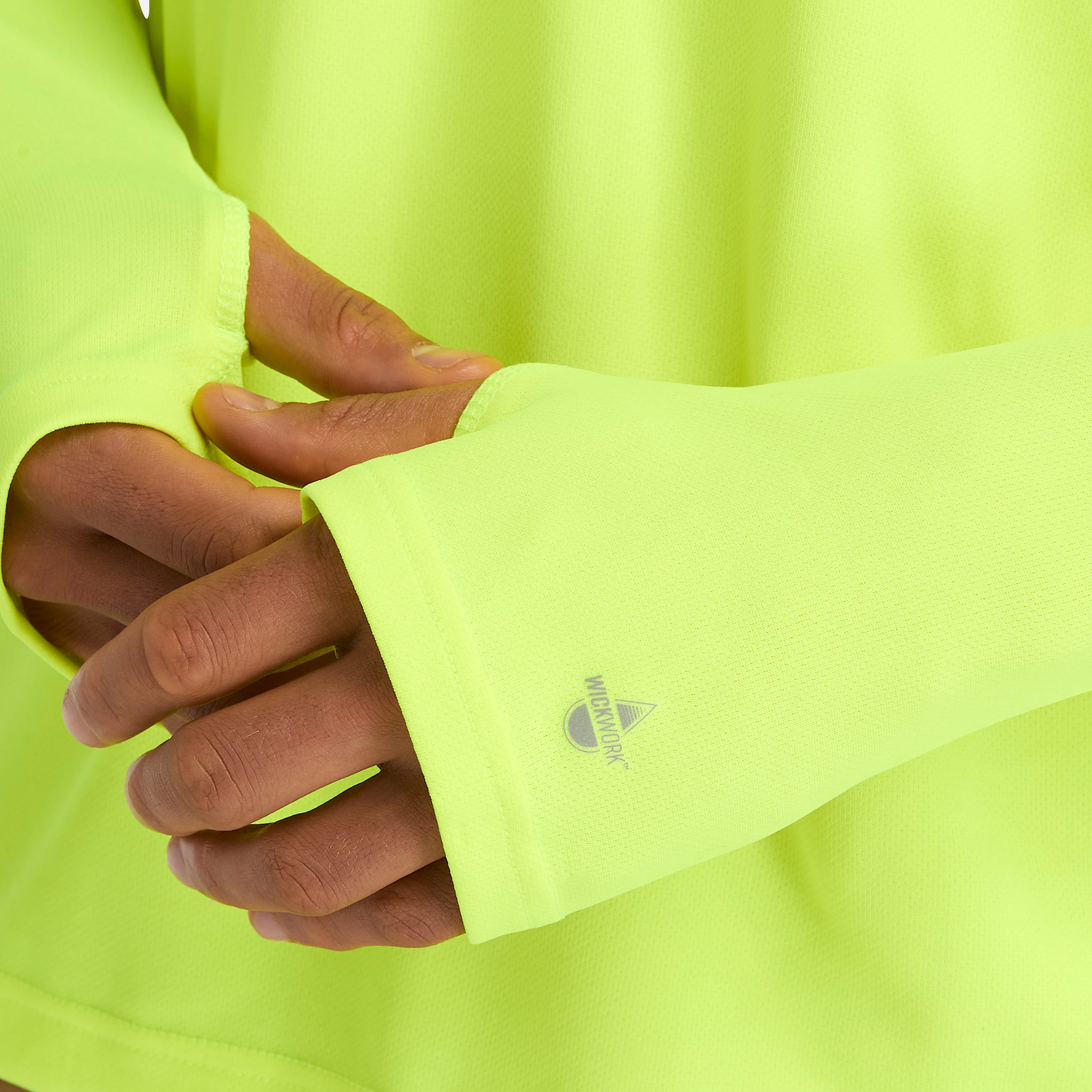 Mens Timberland PRO Wicking Good Hoodie TBL PRO Yellow ALT2