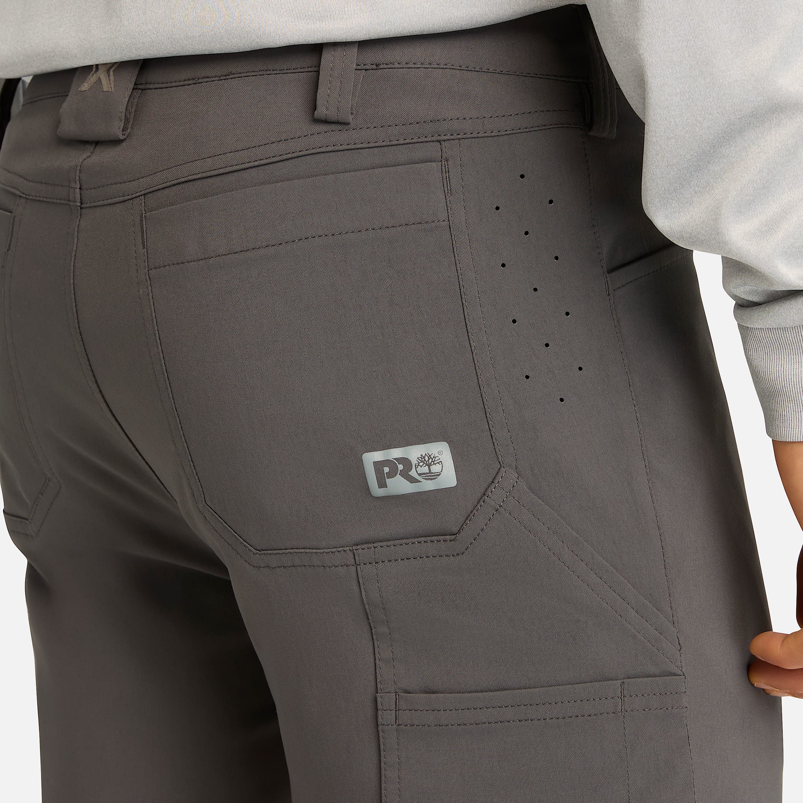 Short Timberland PRO Tempe pour hommes TBL Gris asphalte ALT2