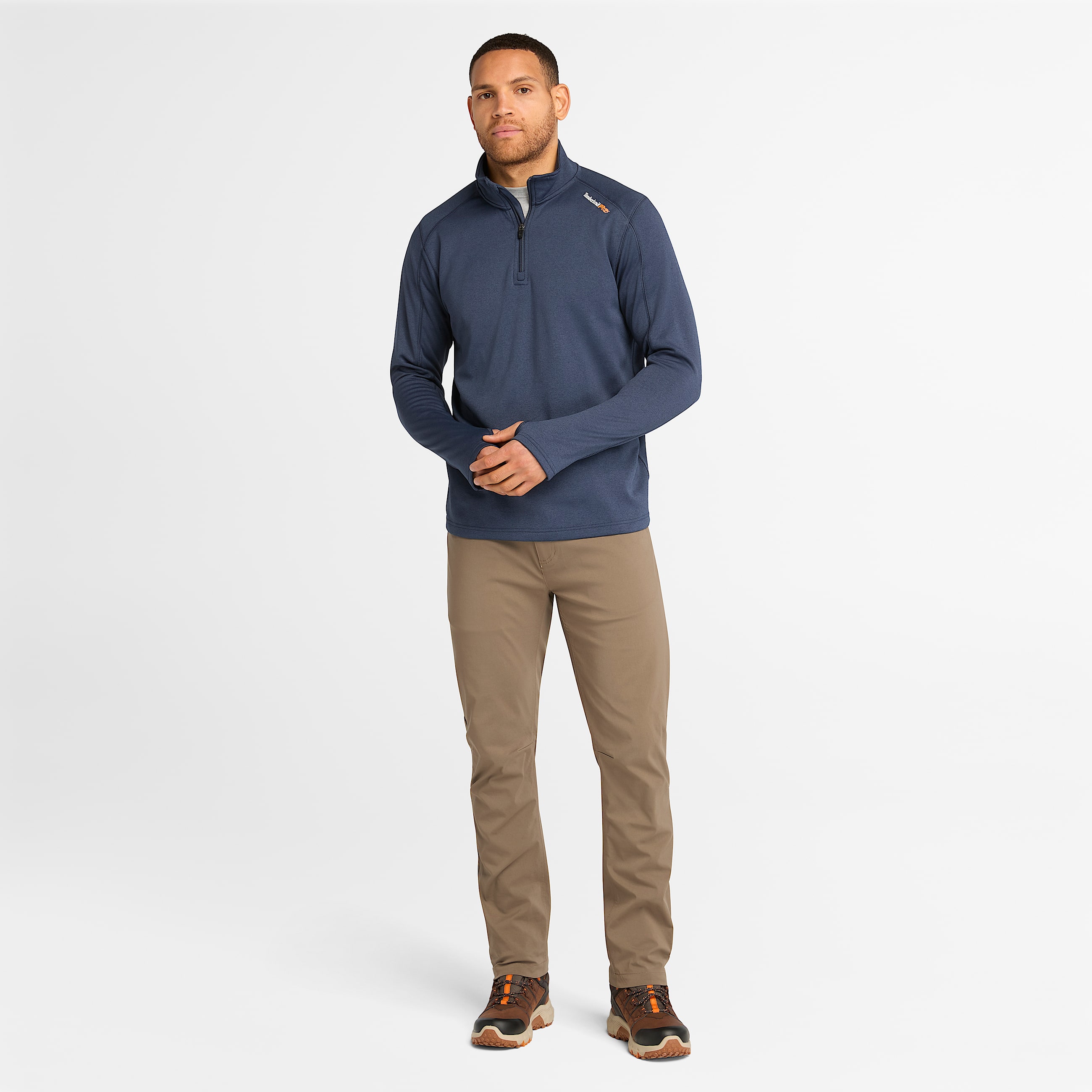 Mens Timberland PRO Tempe Pant TBL Bison Brown ALT1