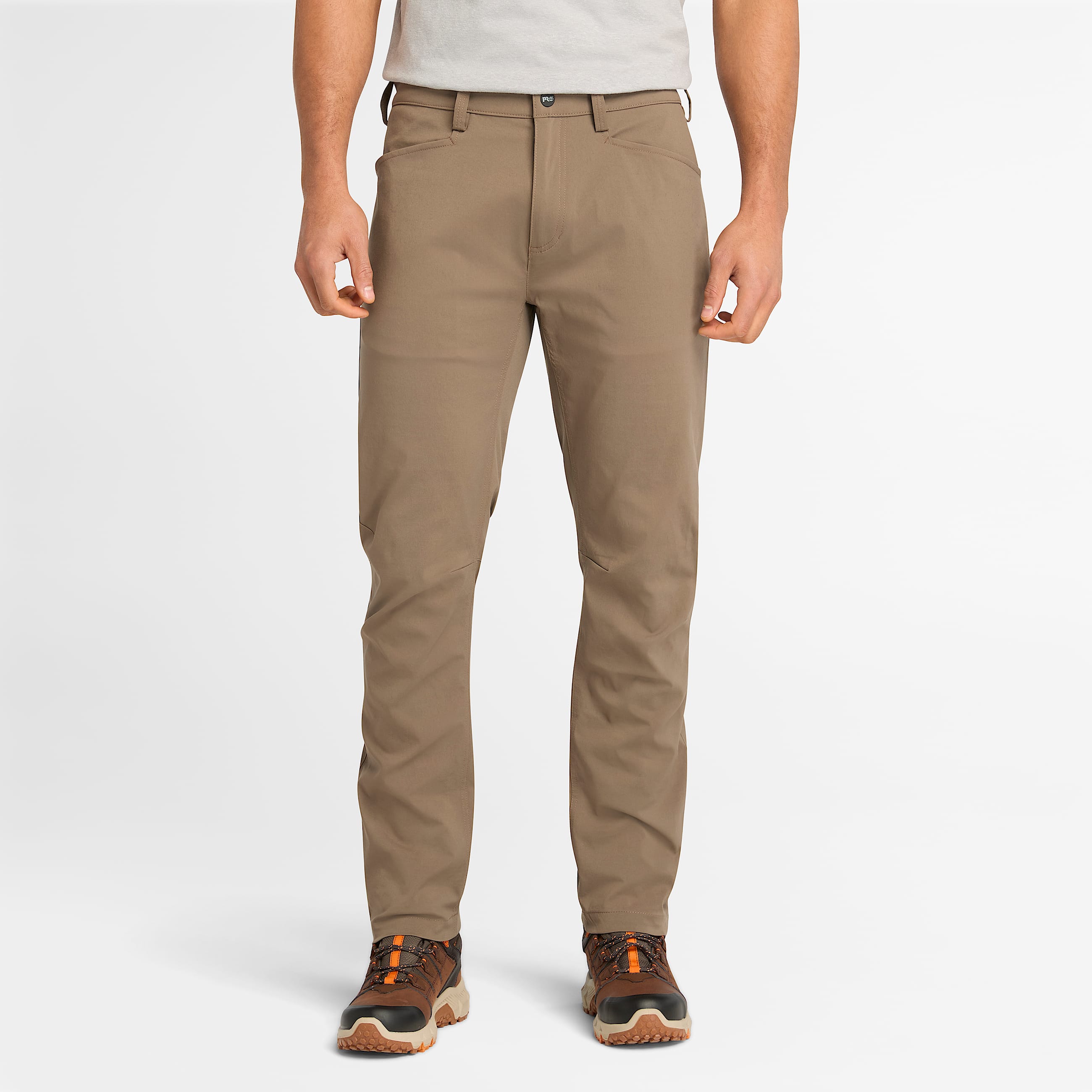 Mens Timberland PRO Tempe Pant TBL Bison Brown HERO