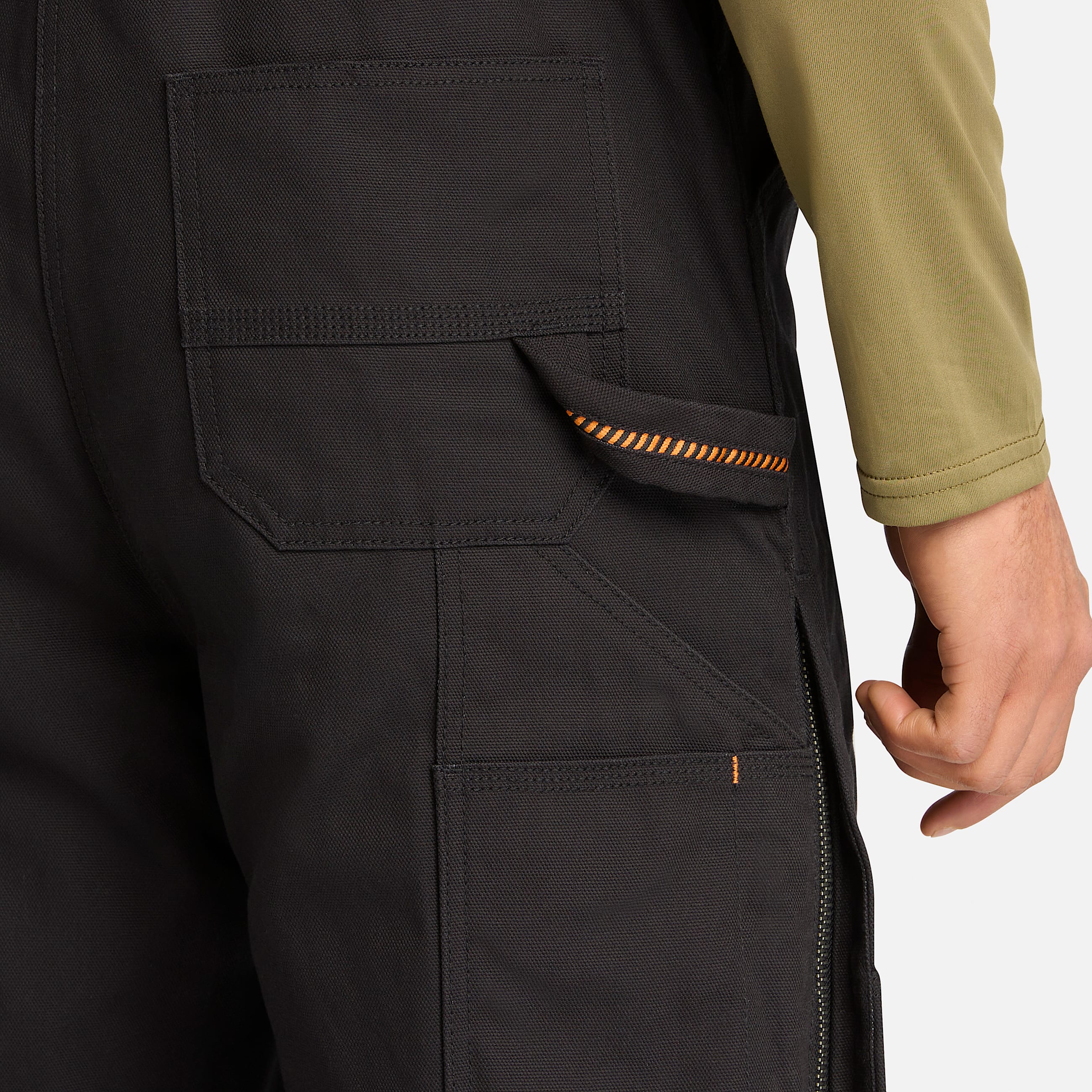 Mens Timberland PRO Gritman Insulated Bib Overall TBL Black ALT1