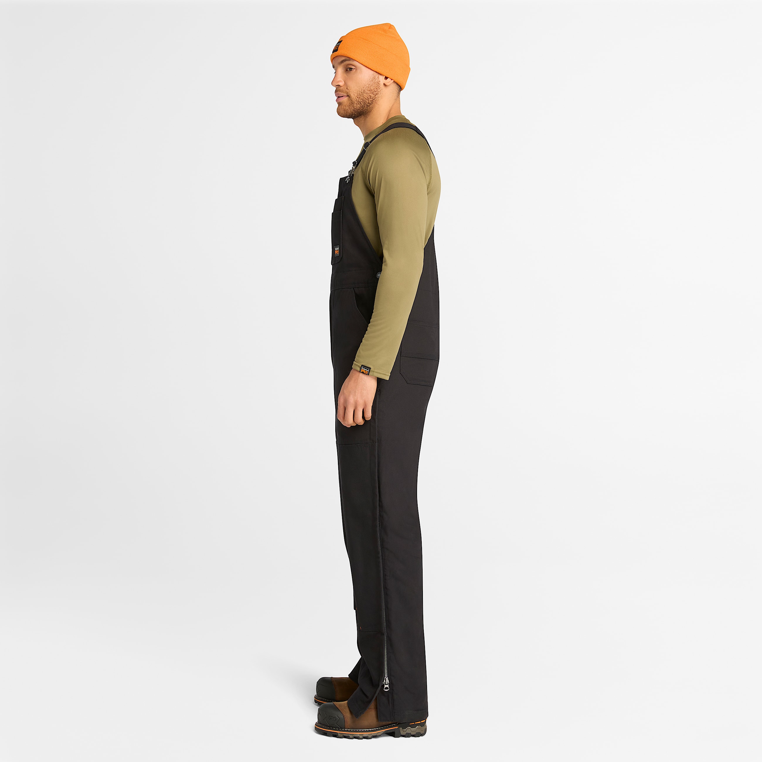 Mens Timberland PRO Gritman Insulated Bib Overall TBL Black ALT8