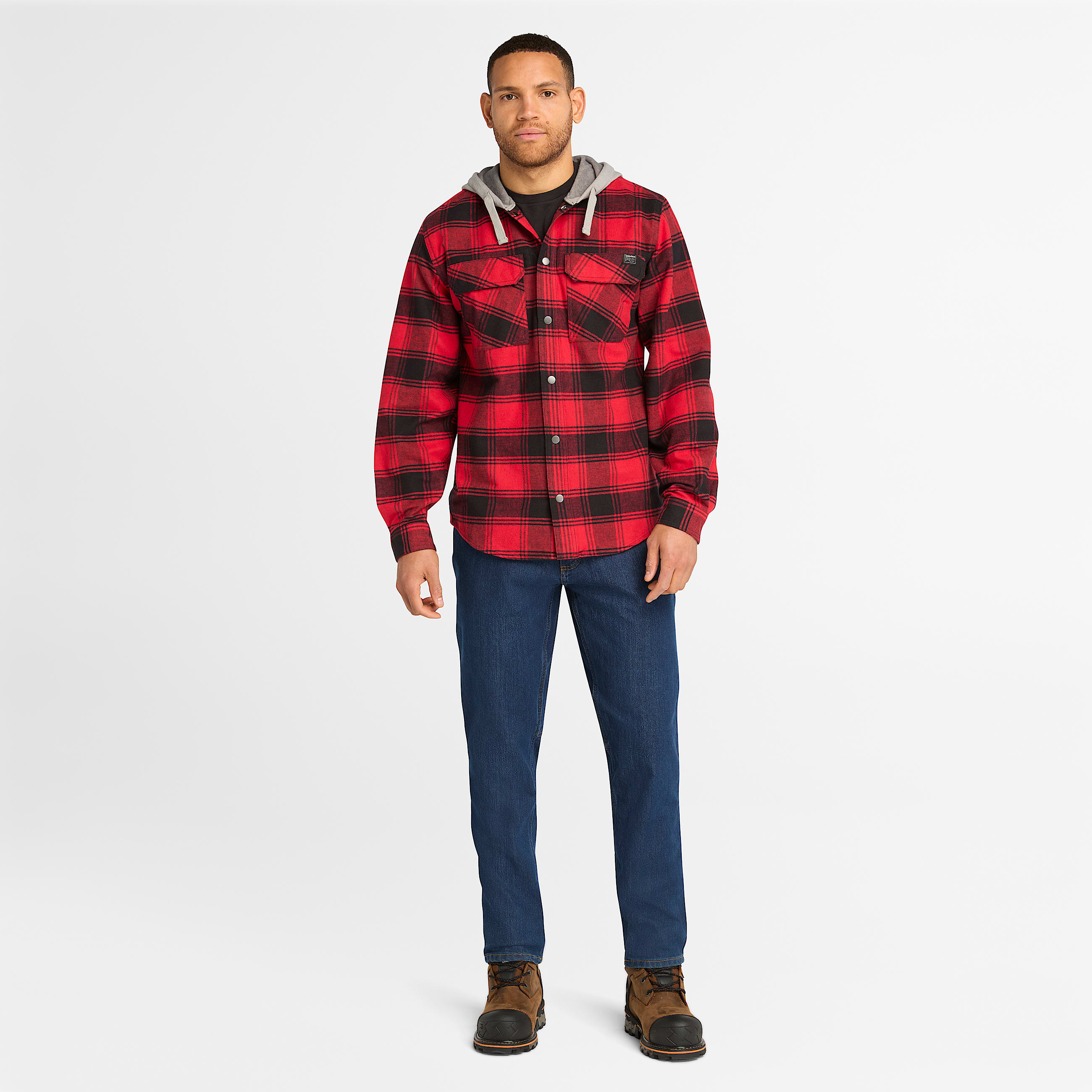 Mens Timberland PRO Ballast AthleticFit Flex Denim Carpenter Jeans TBL Dark Wash ALT1