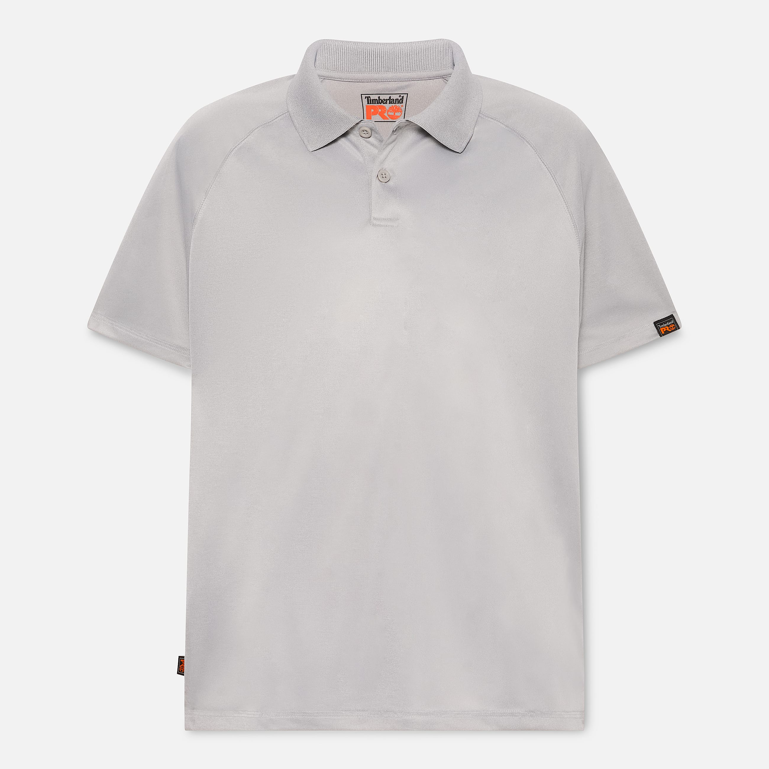Mens Timberland PRO Wicking Good Polo Shirt TBL Medium Grey Heather ALT10