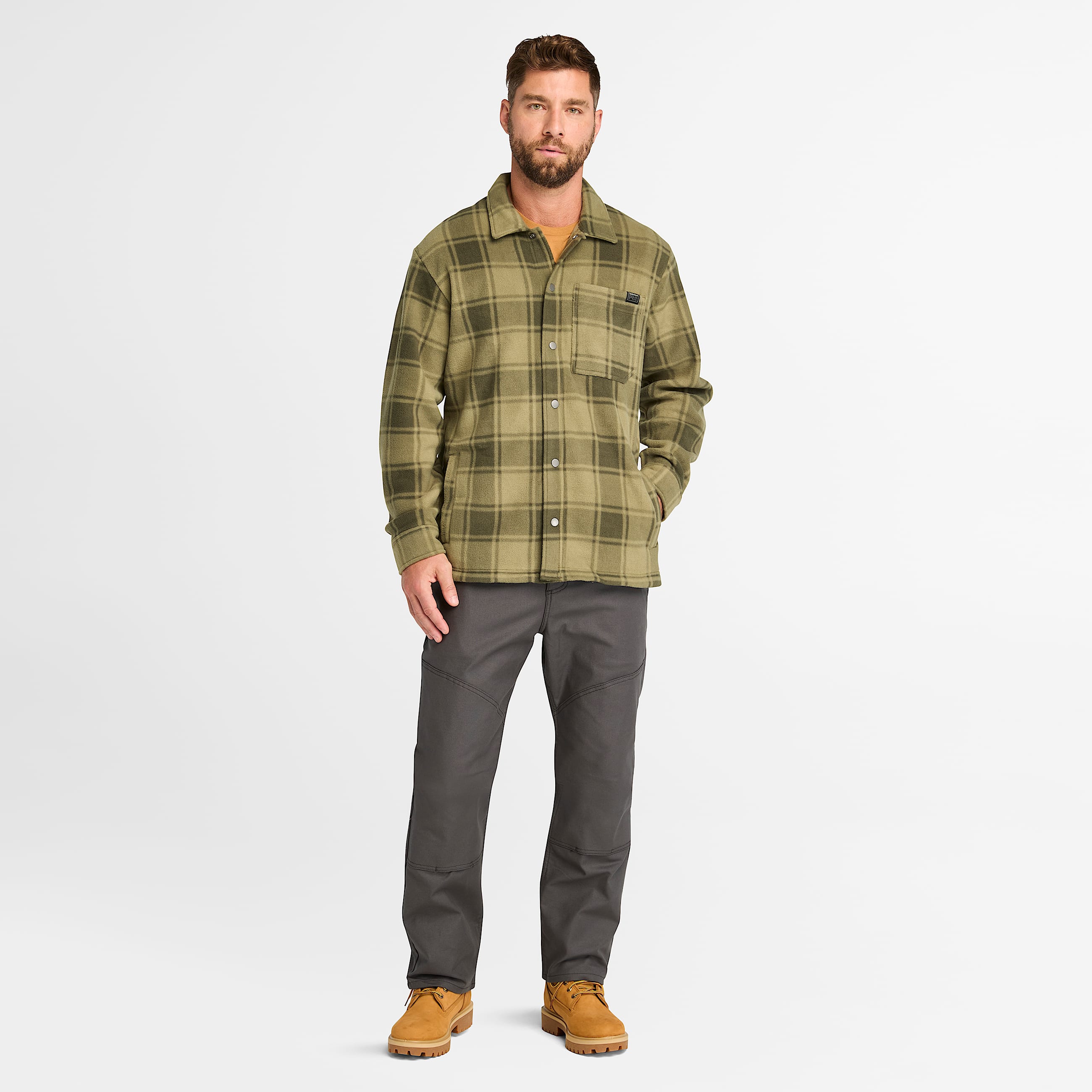 Mens Timberland PRO Gritman Flex DoubleFront Utility Pant TBL Asphalt Grey ALT1