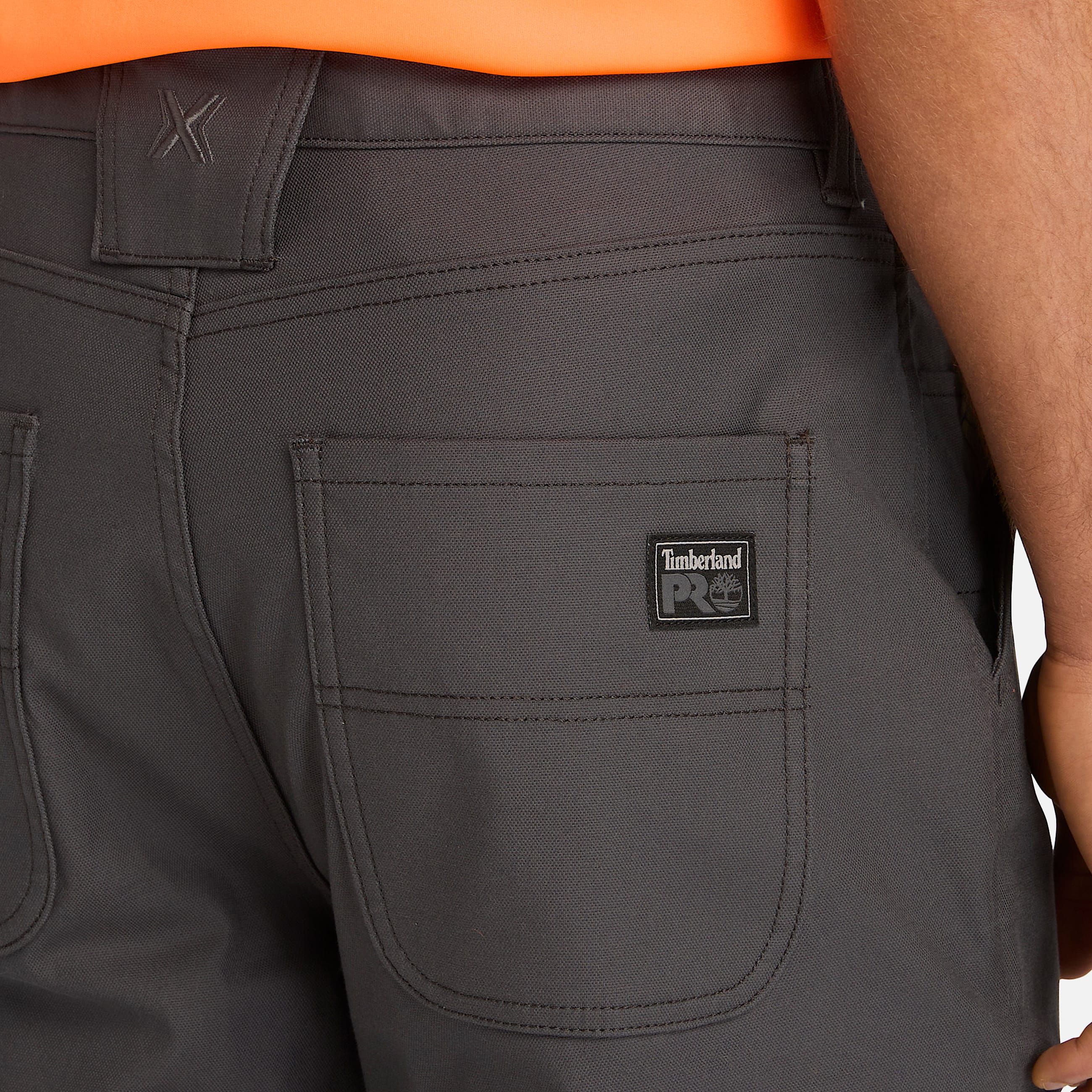 Pantaln para hombre GritFlex Corte Deportivo de Flex Canvas TBL Gris oscuro ALT2