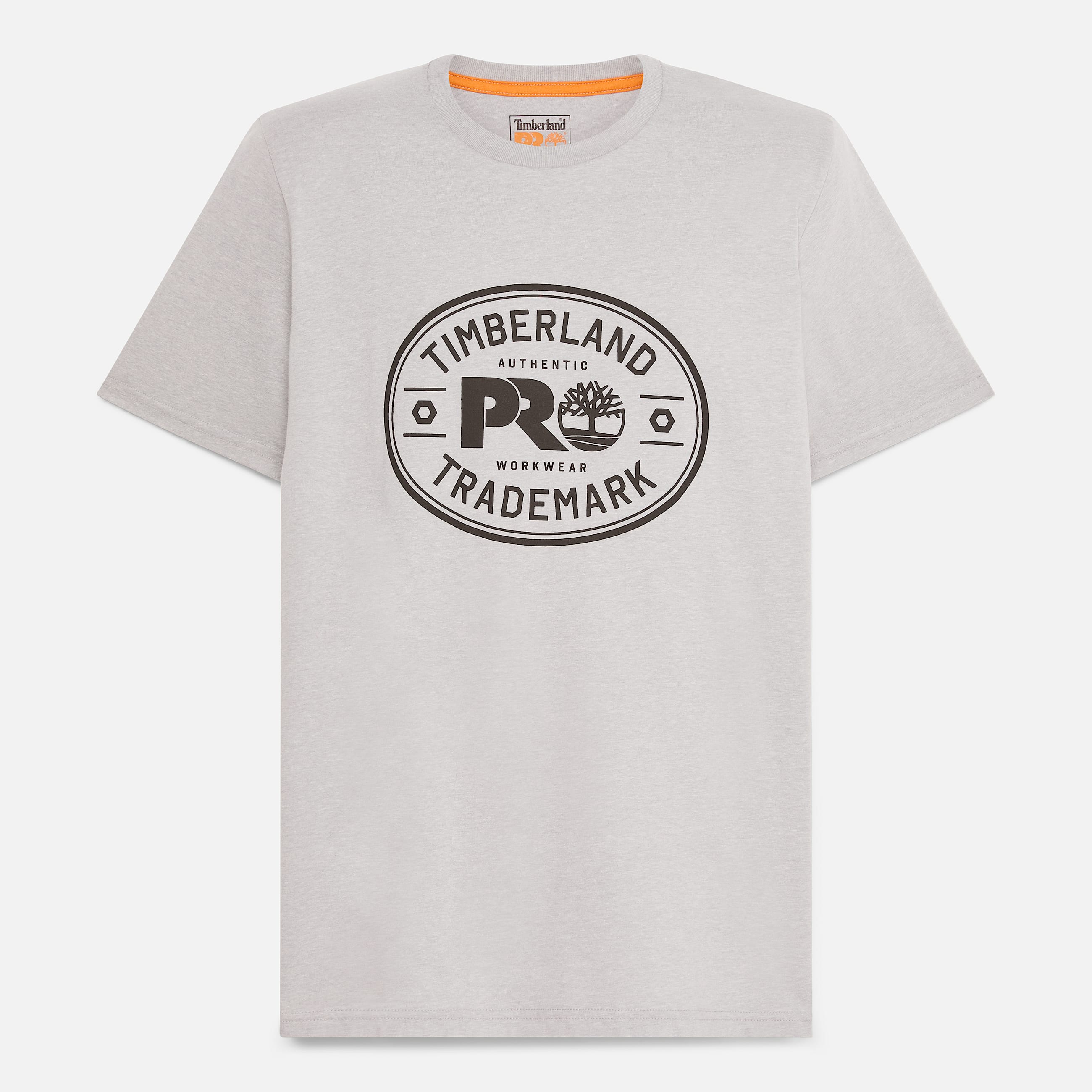 Mens Timberland PRO Trademark TShirt TBL Medium Grey Heather ALT10