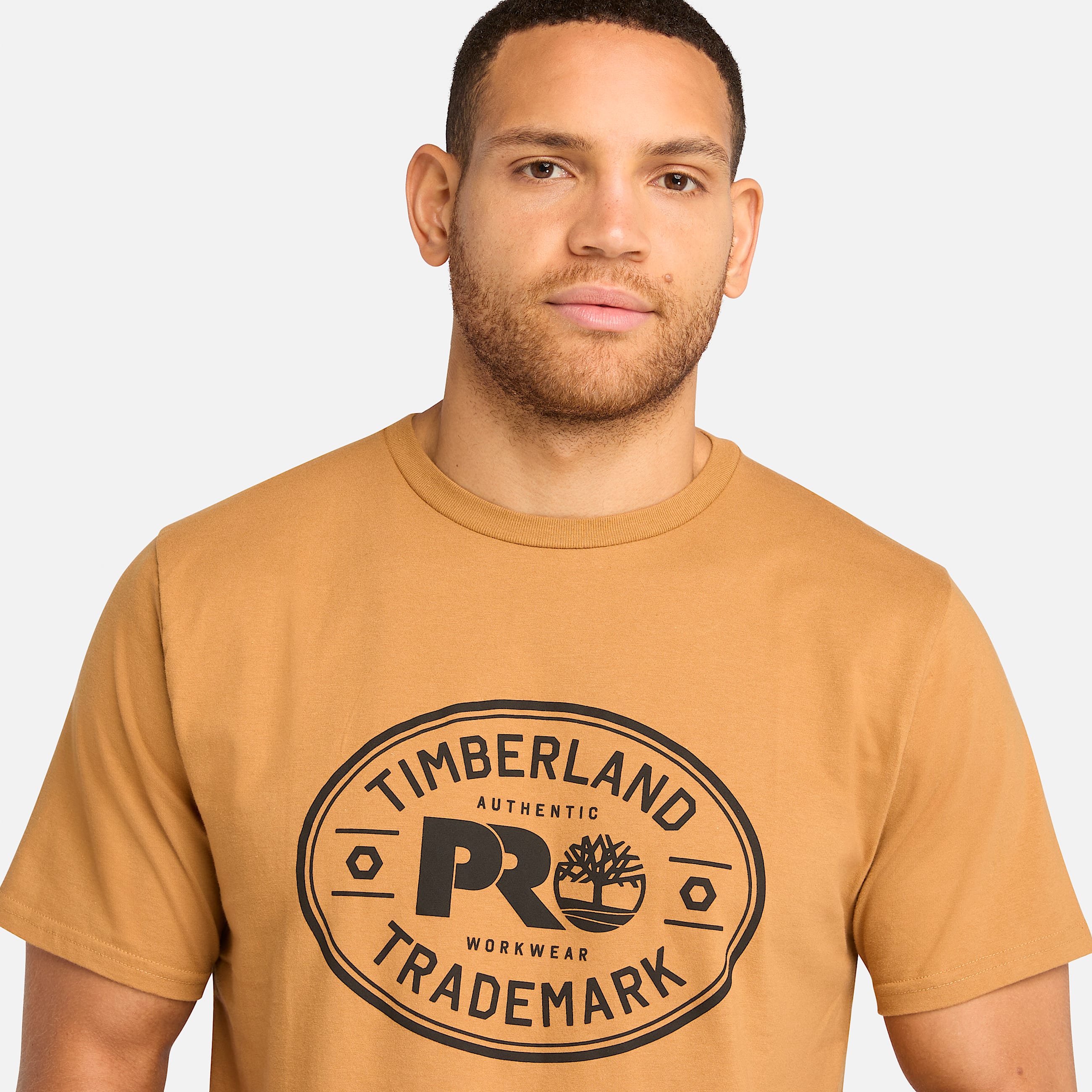 Mens Timberland PRO Trademark TShirt TBL Wheat Boot ALT2
