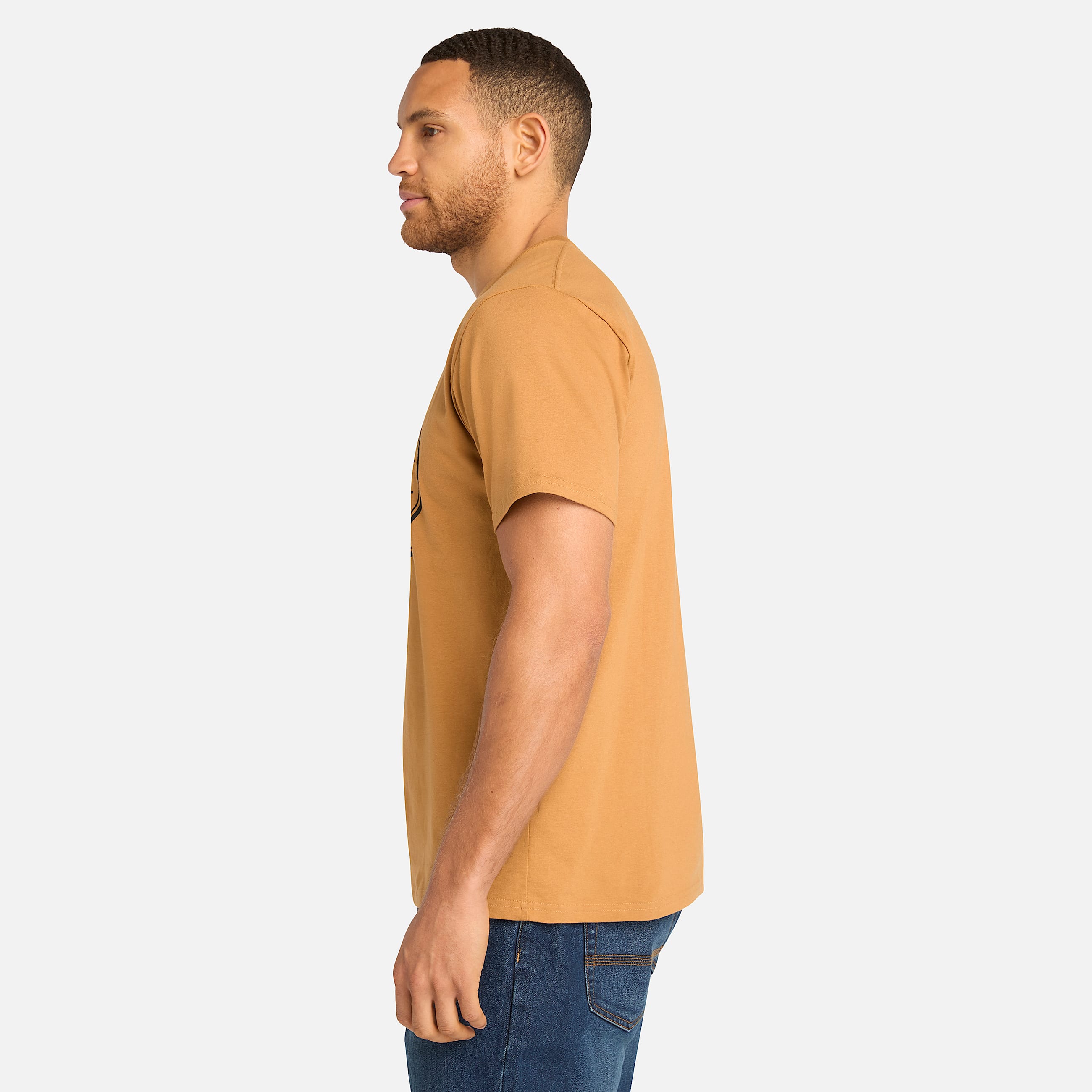 Mens Timberland PRO Trademark TShirt TBL Wheat Boot ALT8