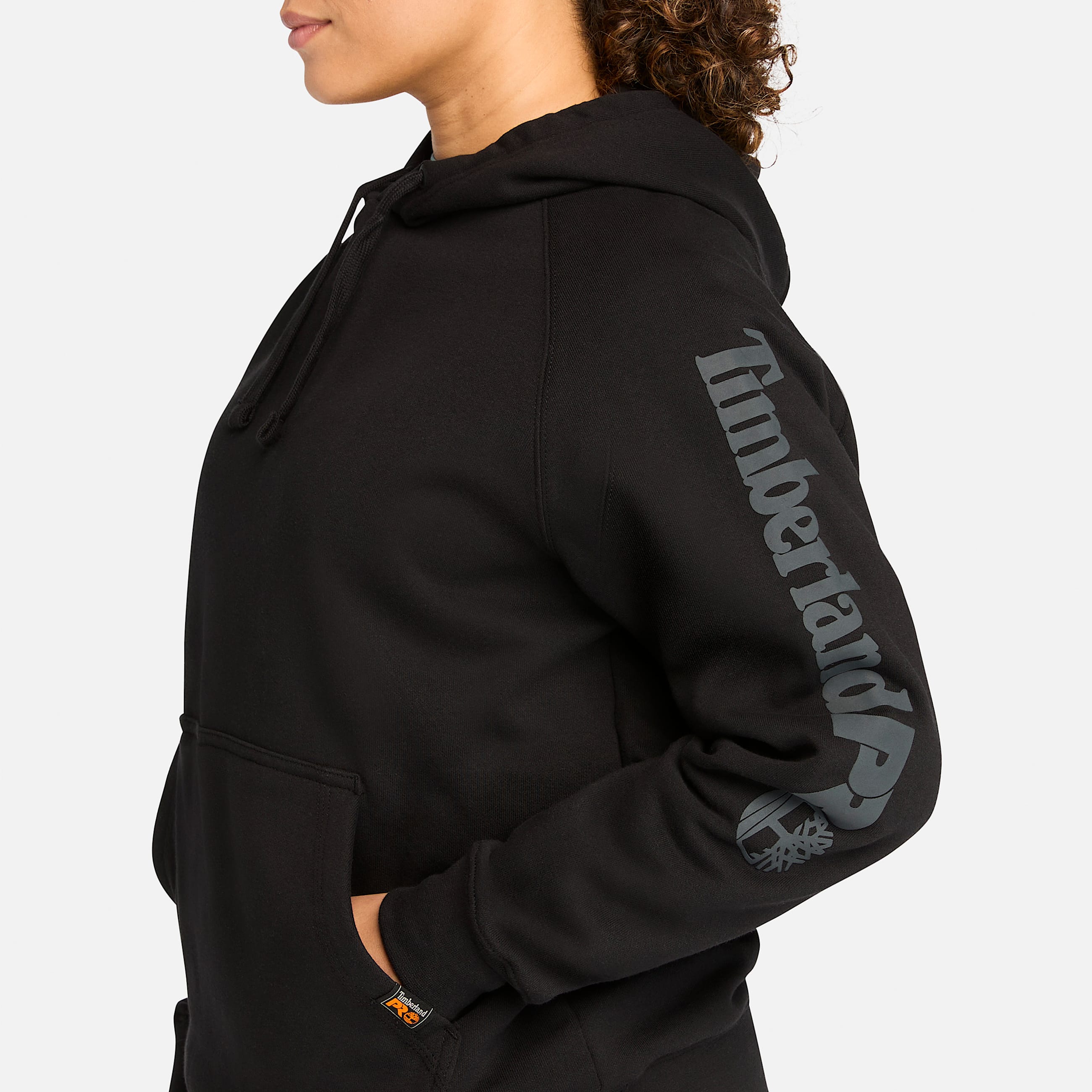 Womens Timberland PRO Hood Honcho Sport Hoodie TBL Black ALT3