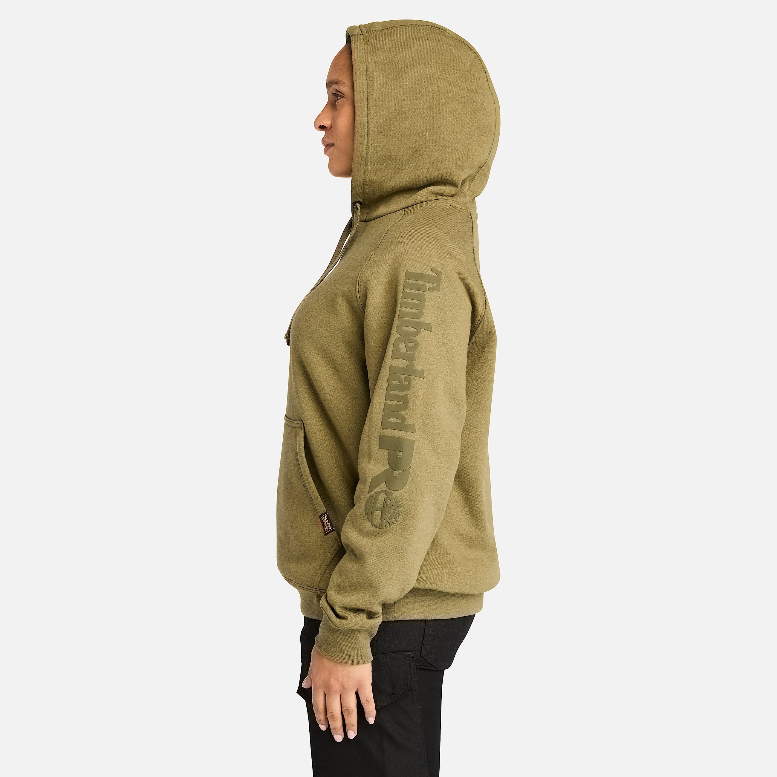 Womens Timberland PRO Hood Honcho Sport Hoodie TBL Burnt Olive ALT8