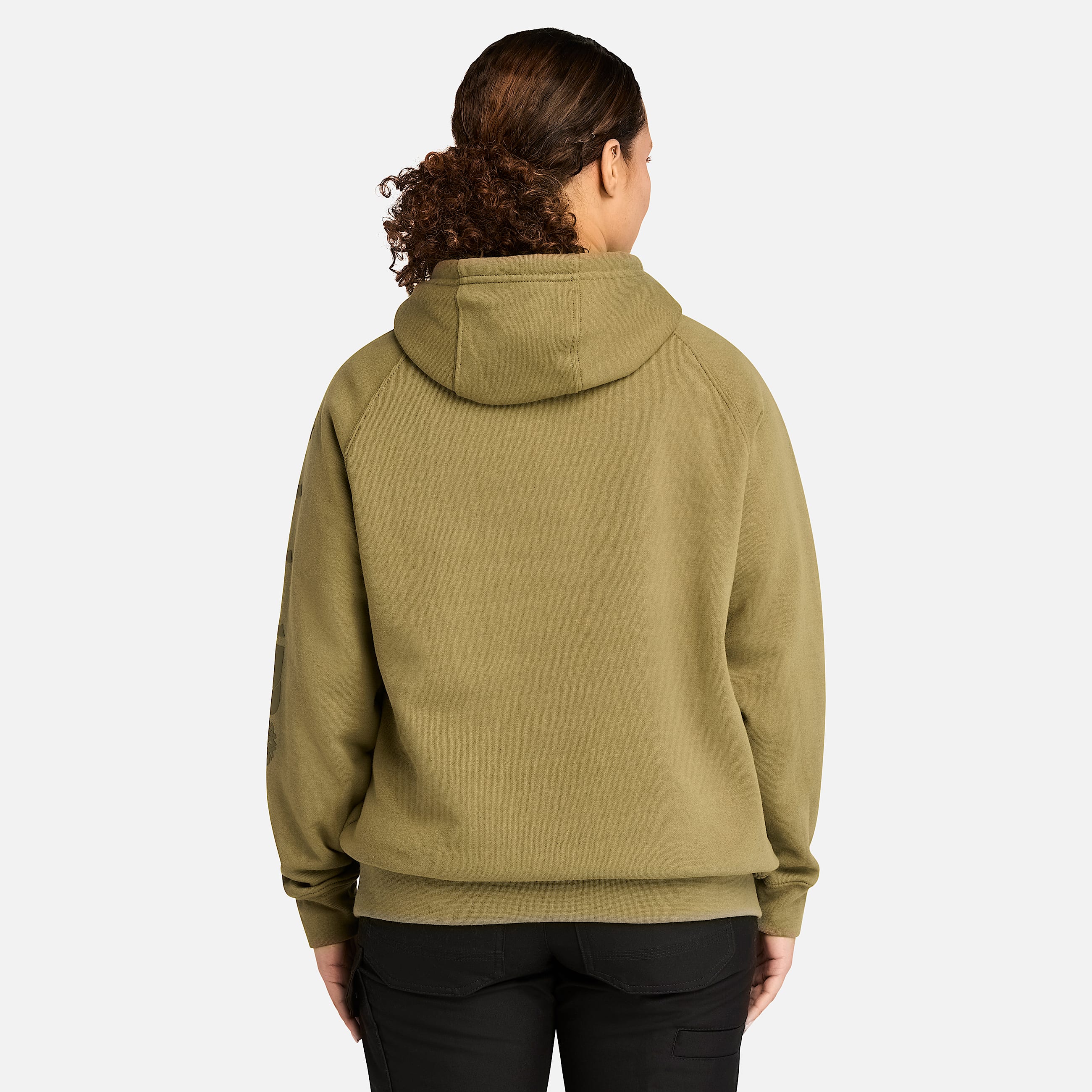 Womens Timberland PRO Hood Honcho Sport Hoodie TBL Burnt Olive ALT9