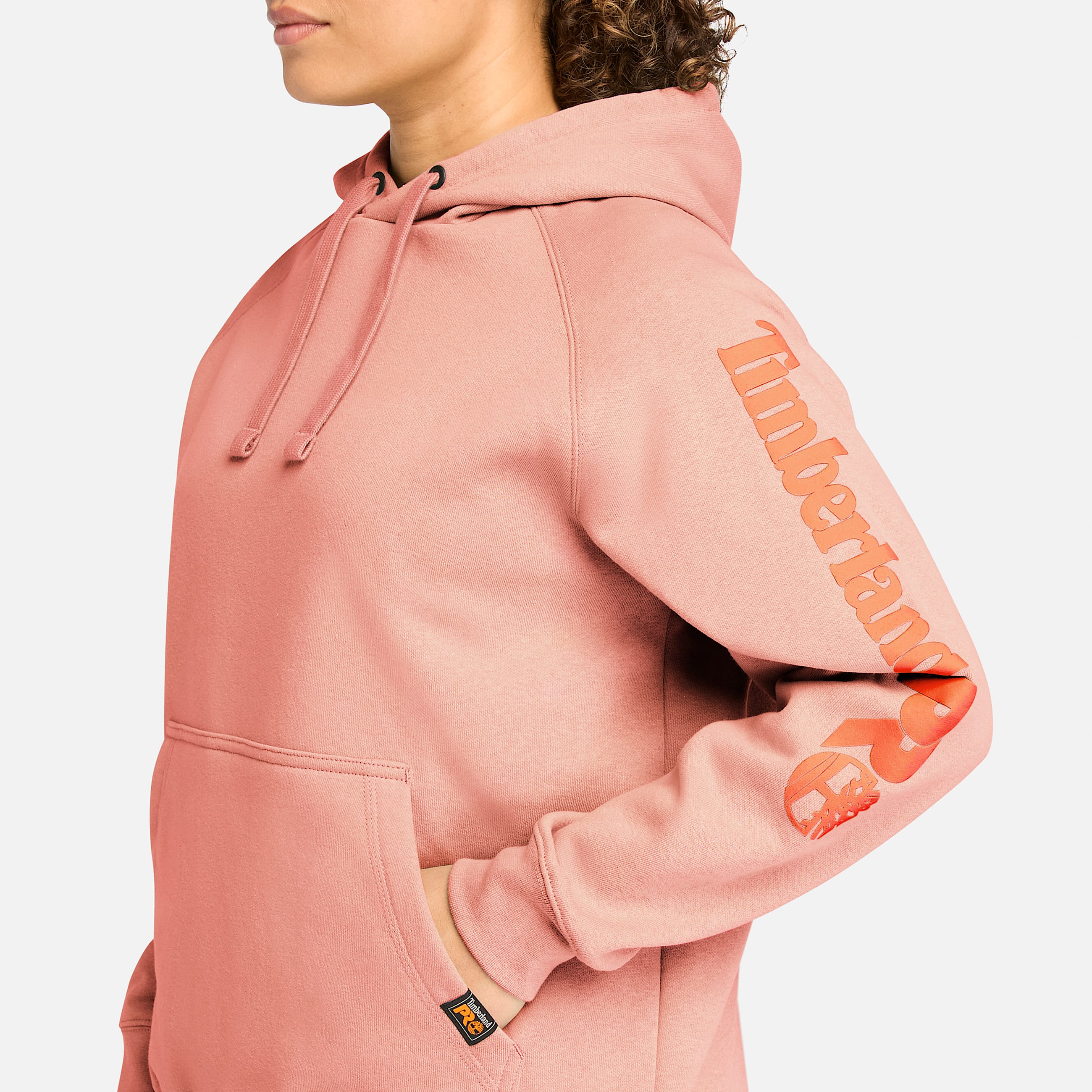 Womens Timberland PRO Hood Honcho Sport Hoodie TBL Terra Cotta ALT2