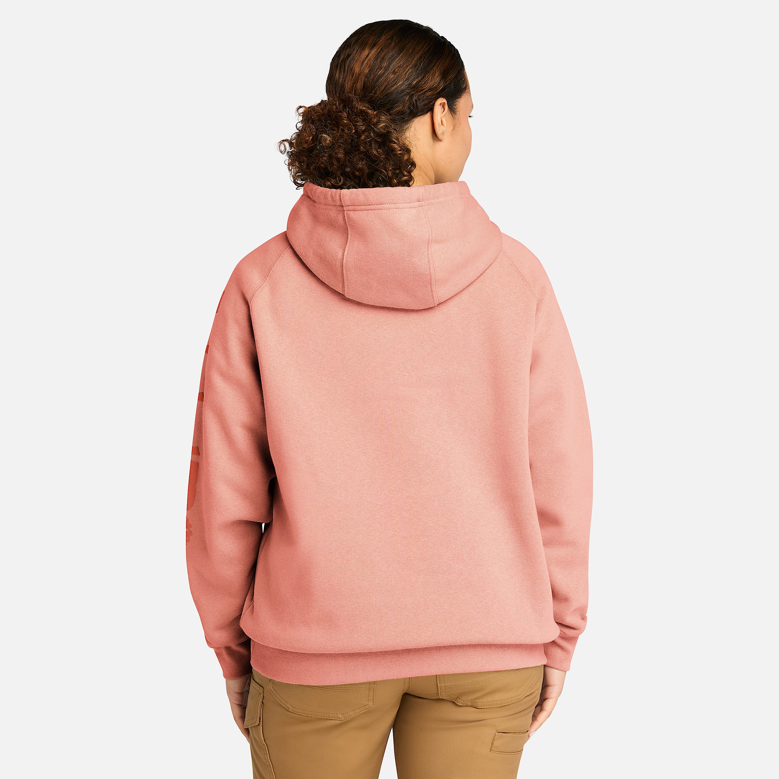 Womens Timberland PRO Hood Honcho Sport Hoodie TBL Terra Cotta ALT9