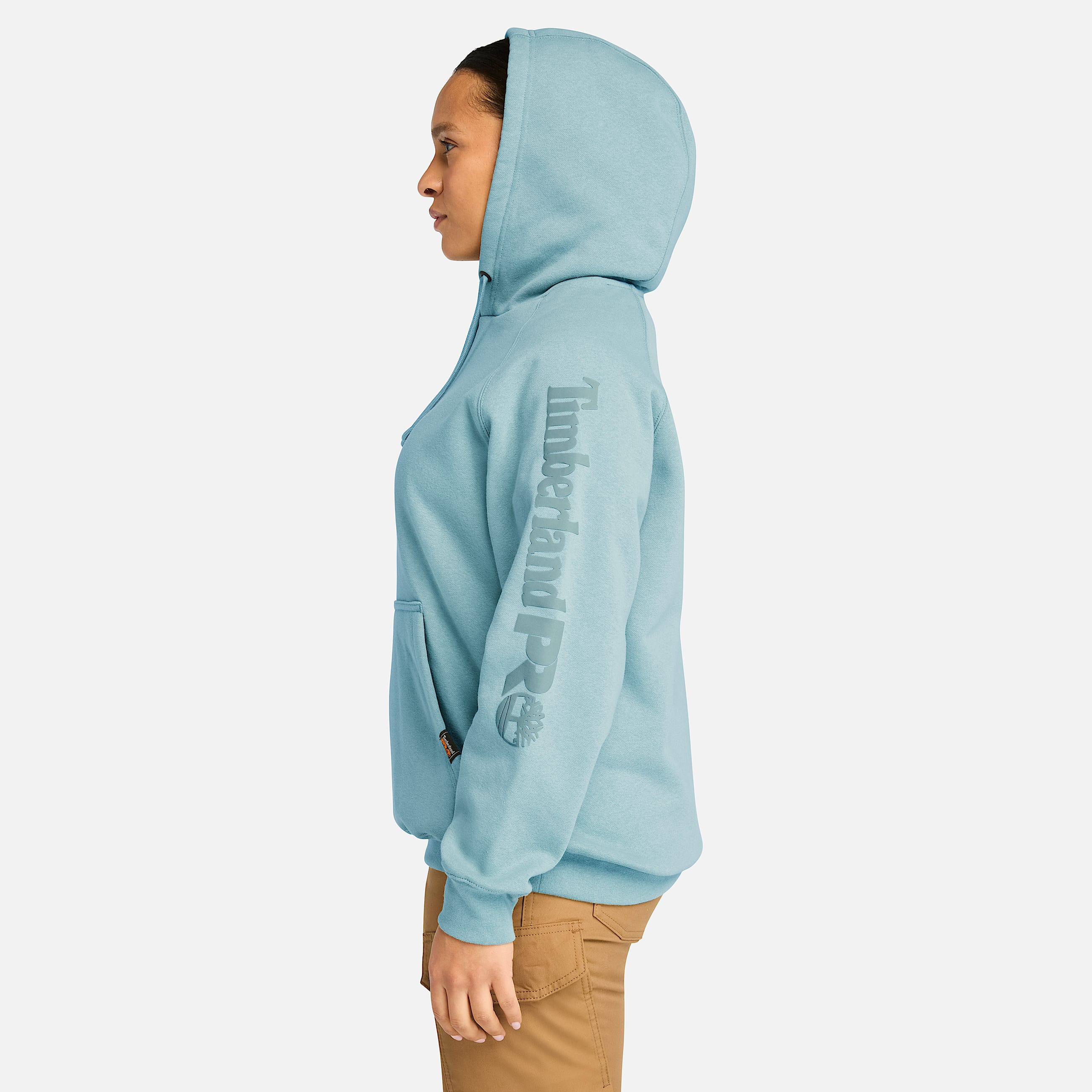 Womens Timberland PRO Hood Honcho Sport Hoodie TBL Smoke Blue ALT8