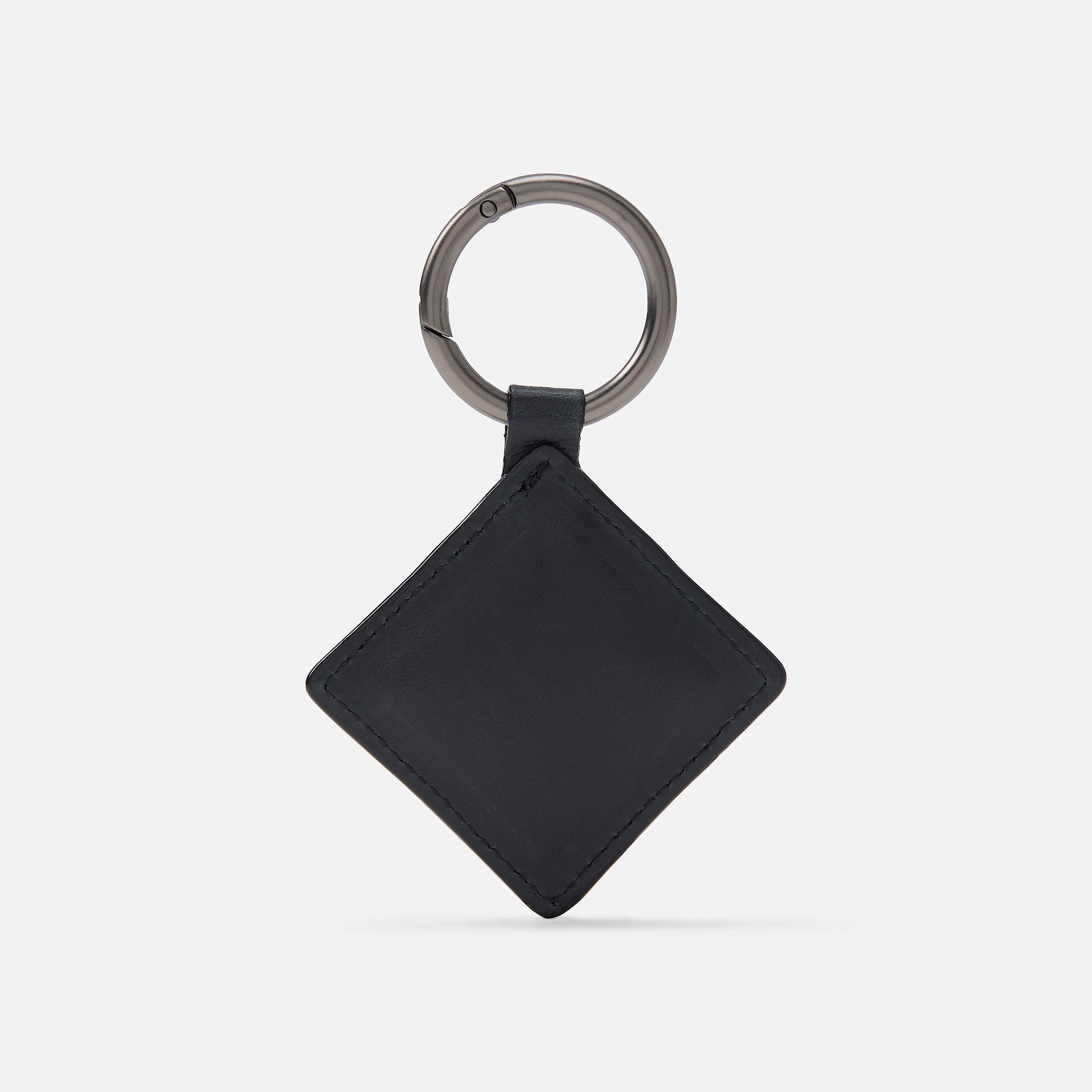 Diamond Leather Keychain TBL Black ALT1