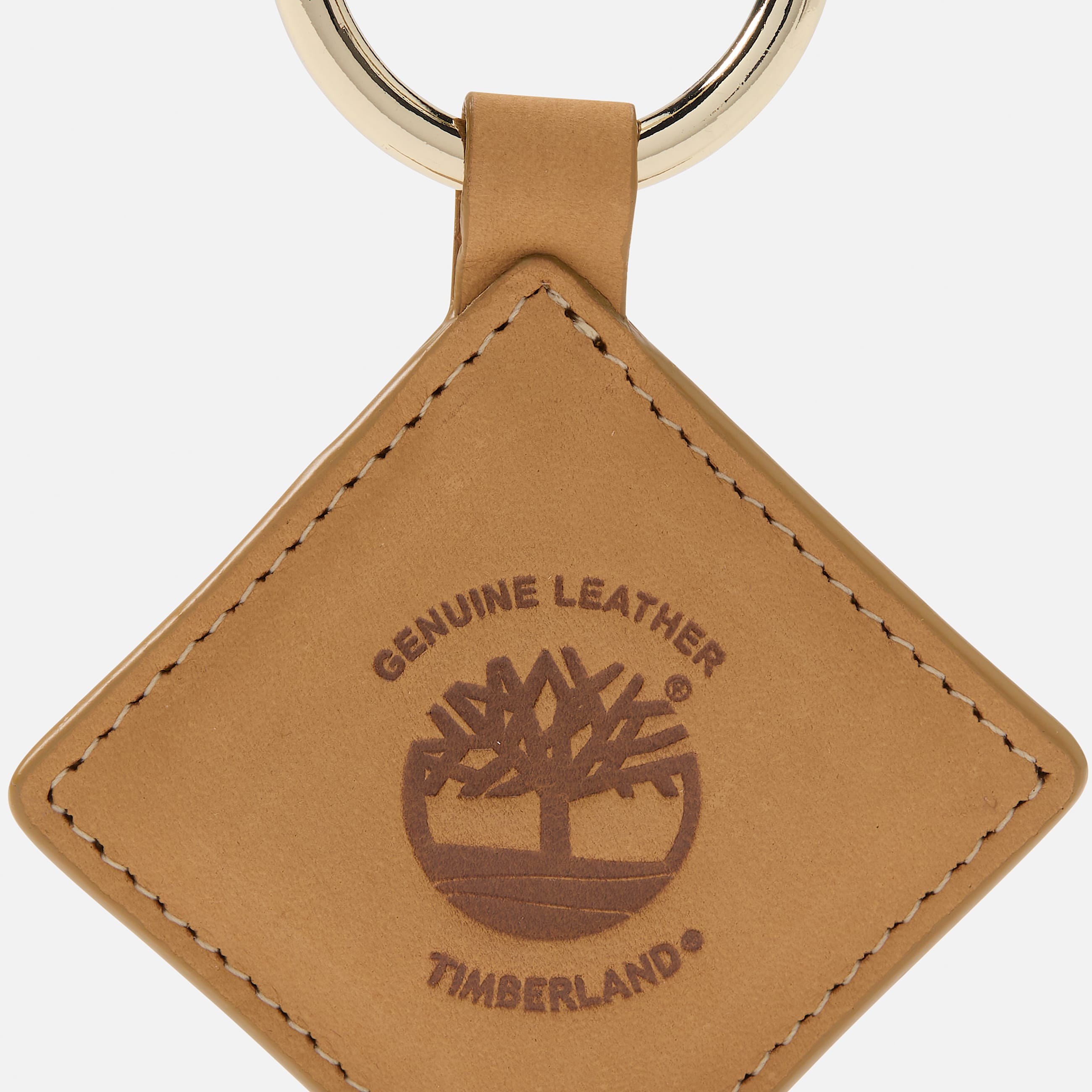 Diamond Leather Keychain