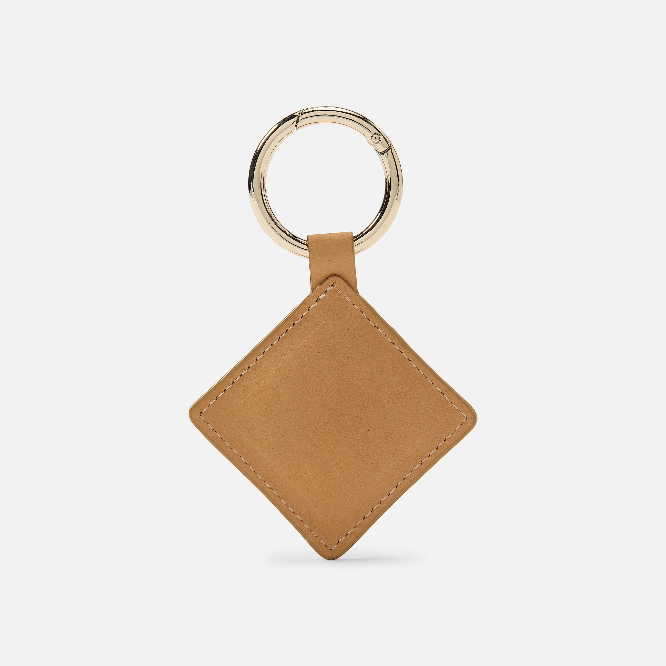 Diamond Leather Keychain