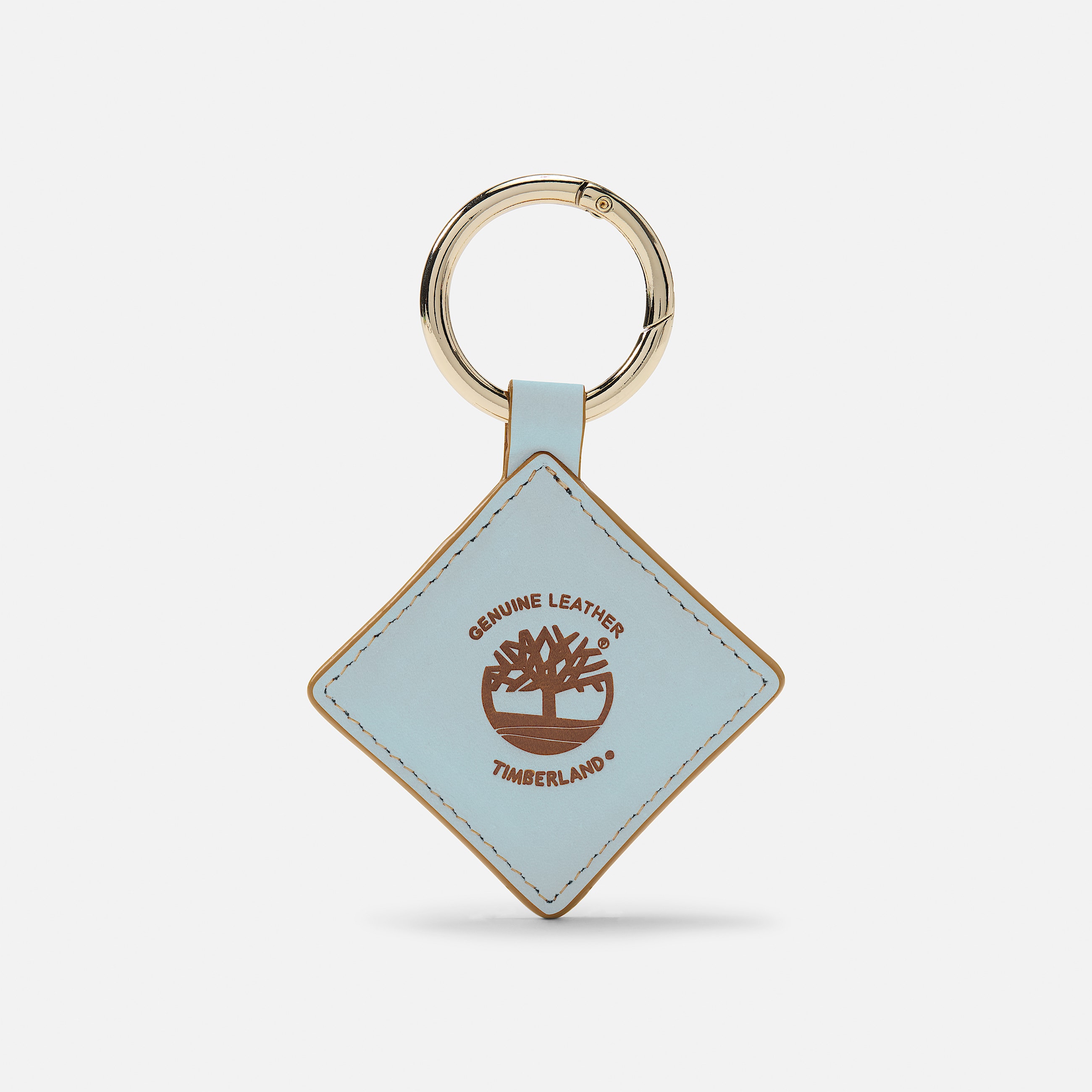 Diamond Leather Keychain TBL Silver Blue HERO